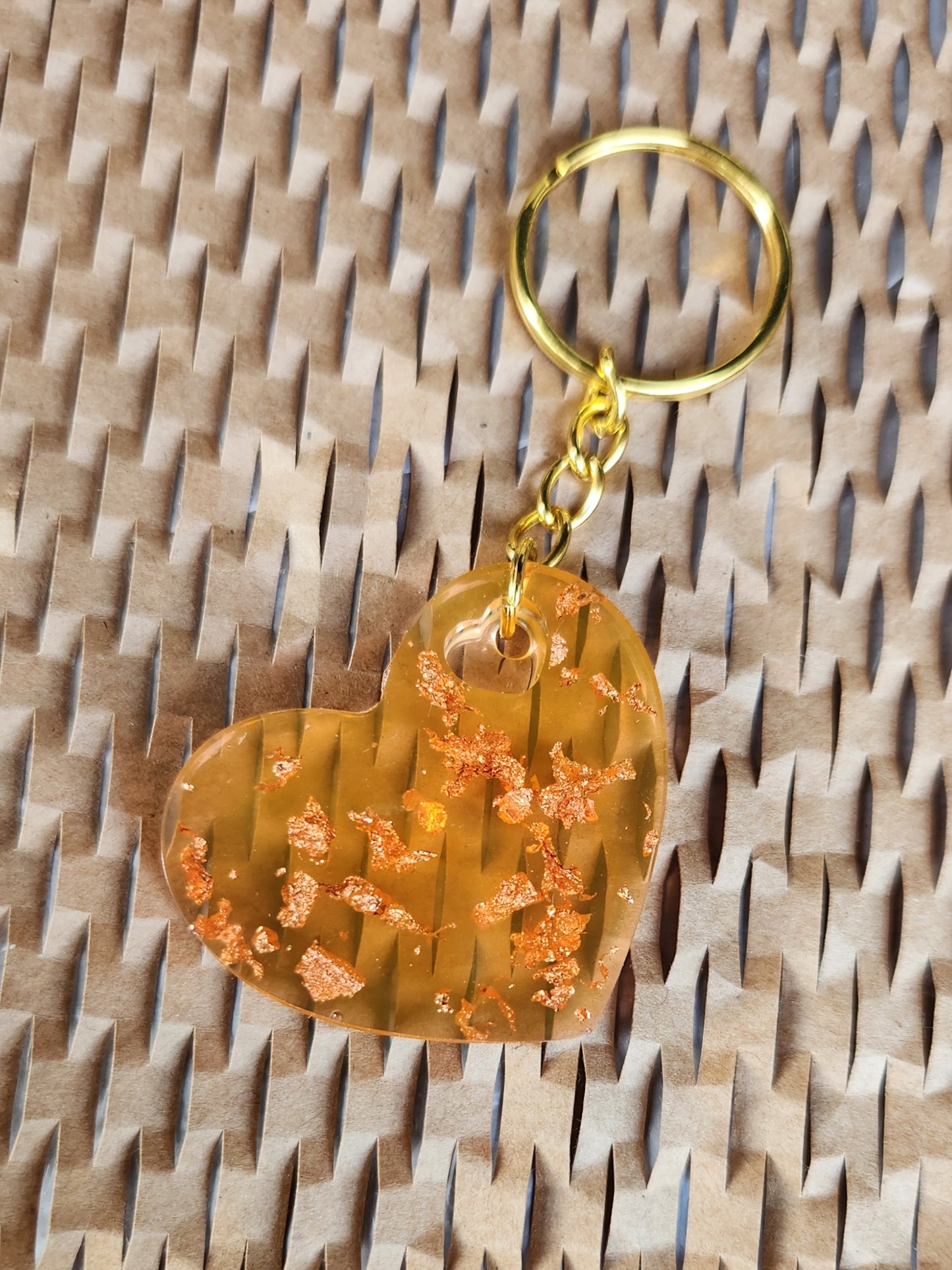 Heart keychains