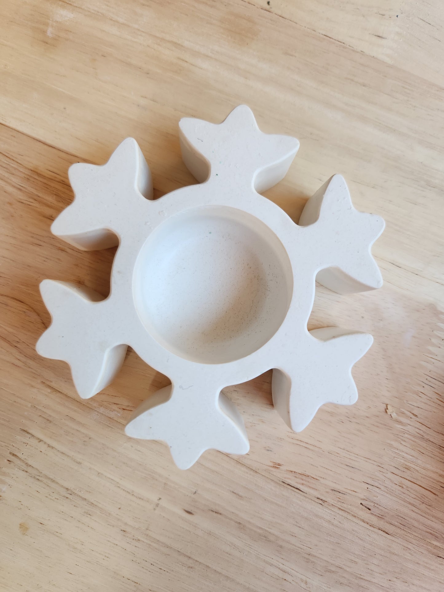 Snowflake Candle Vessel