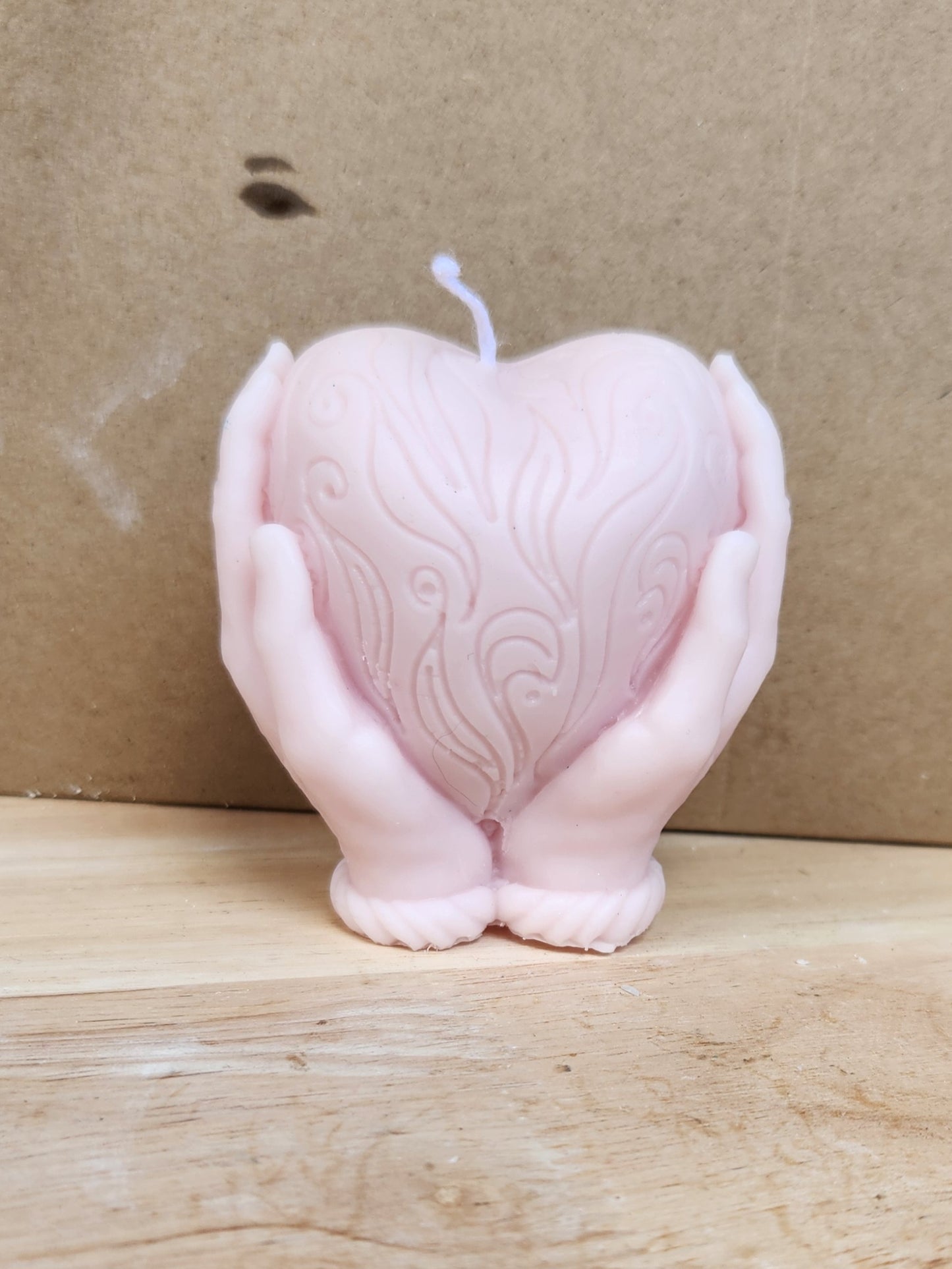 Heart Candle Large
