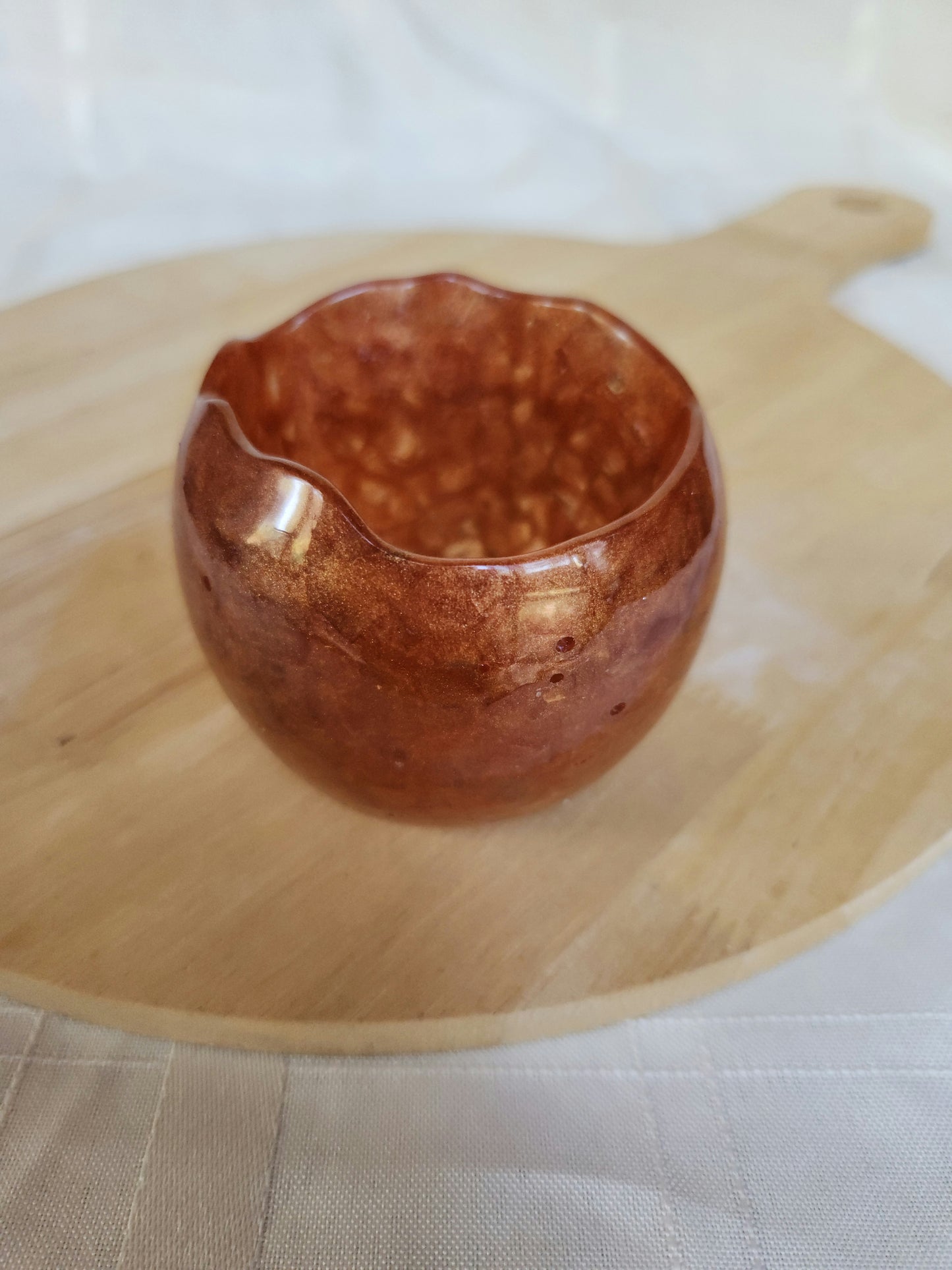 Crystal Resin Bowl