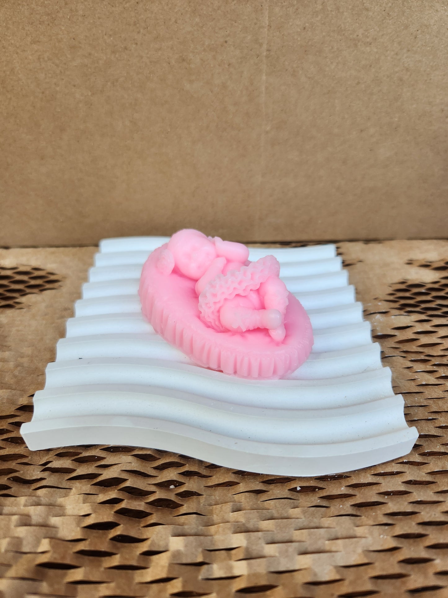 Sleeping Baby Candle