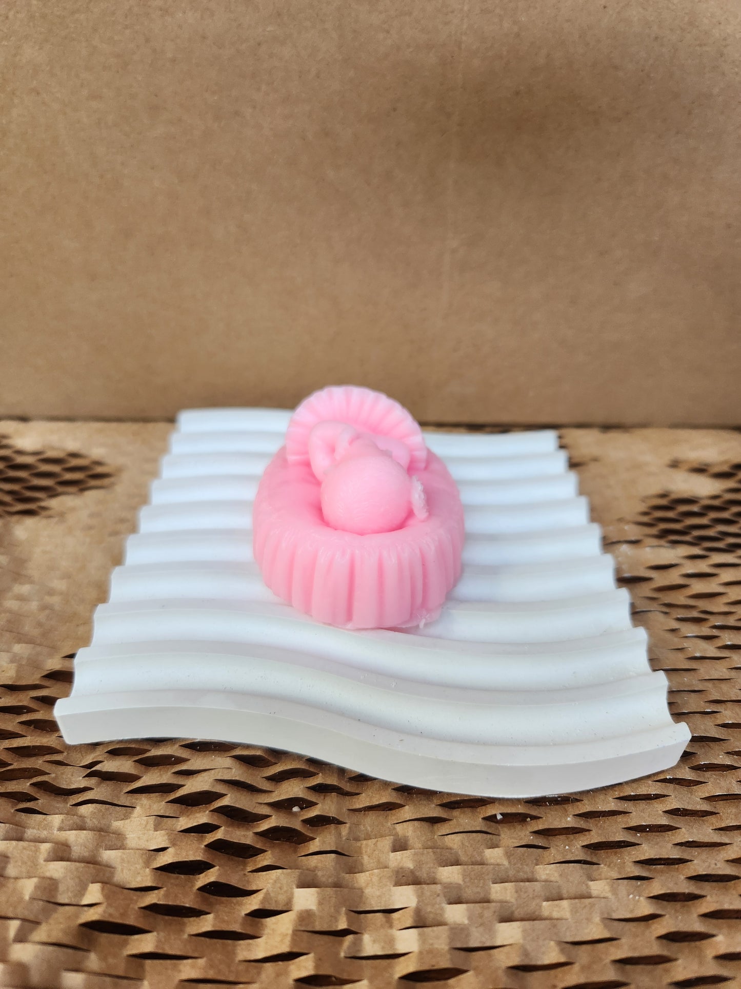 Sleeping Baby Candle