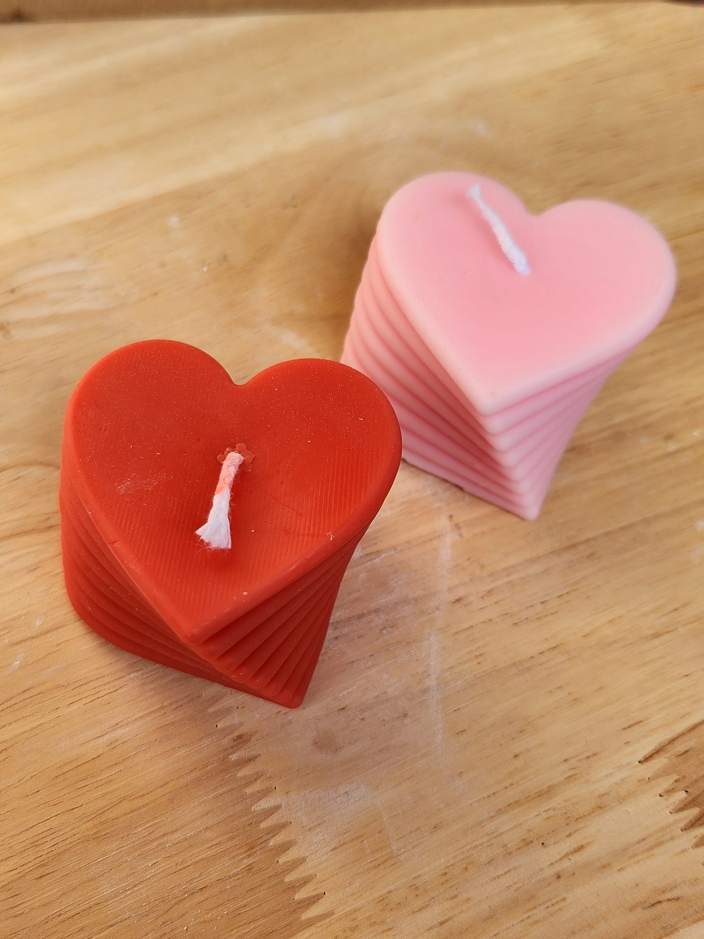 Heart Candle Large
