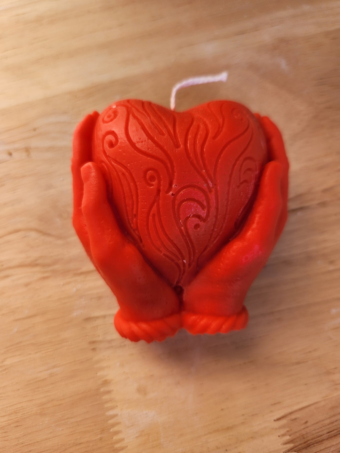 Heart Candle Large