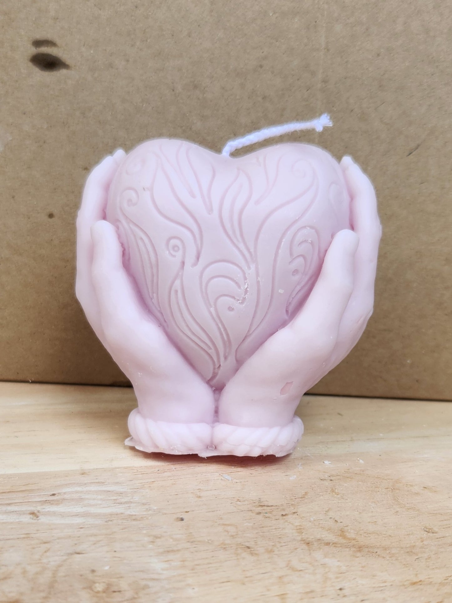 Heart Candle Large