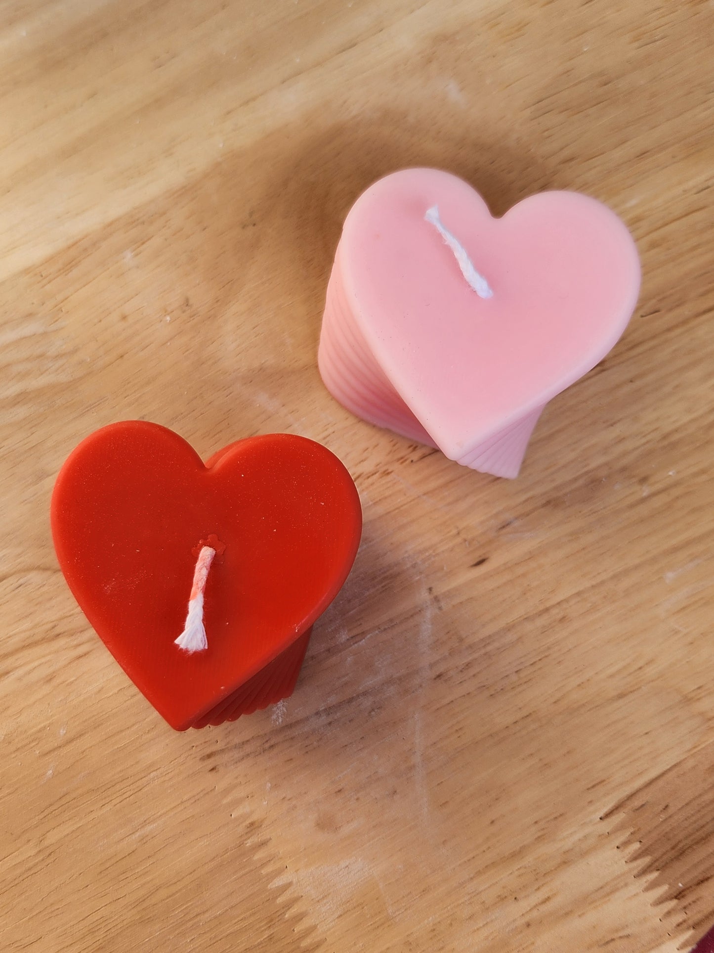 Heart Candle Large