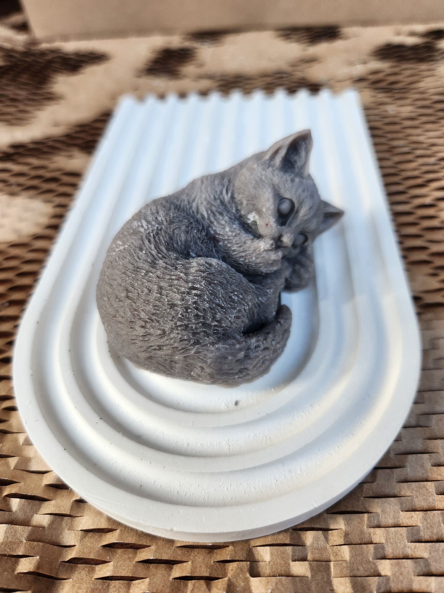 Cat Candle