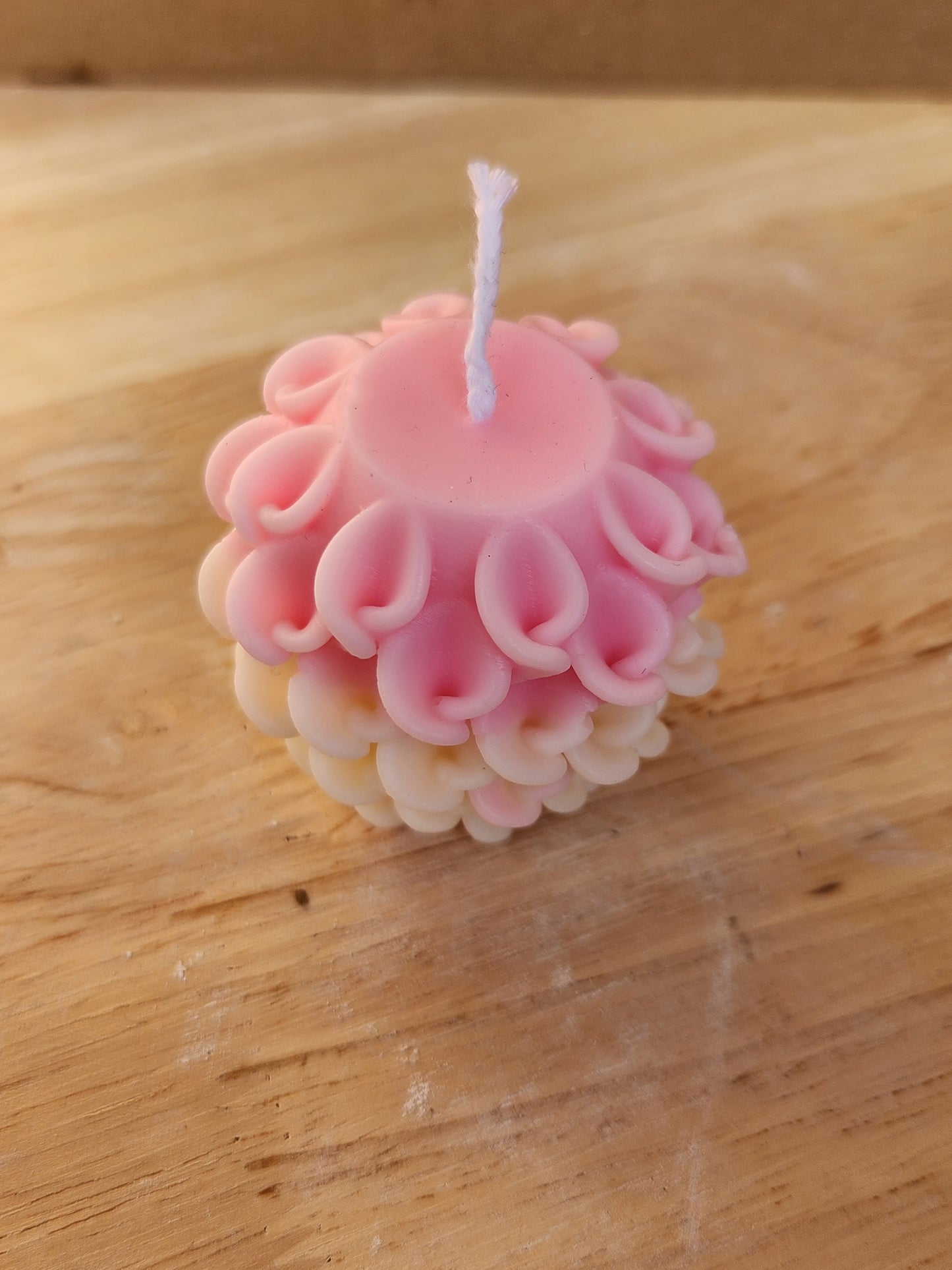 Morning glory candle