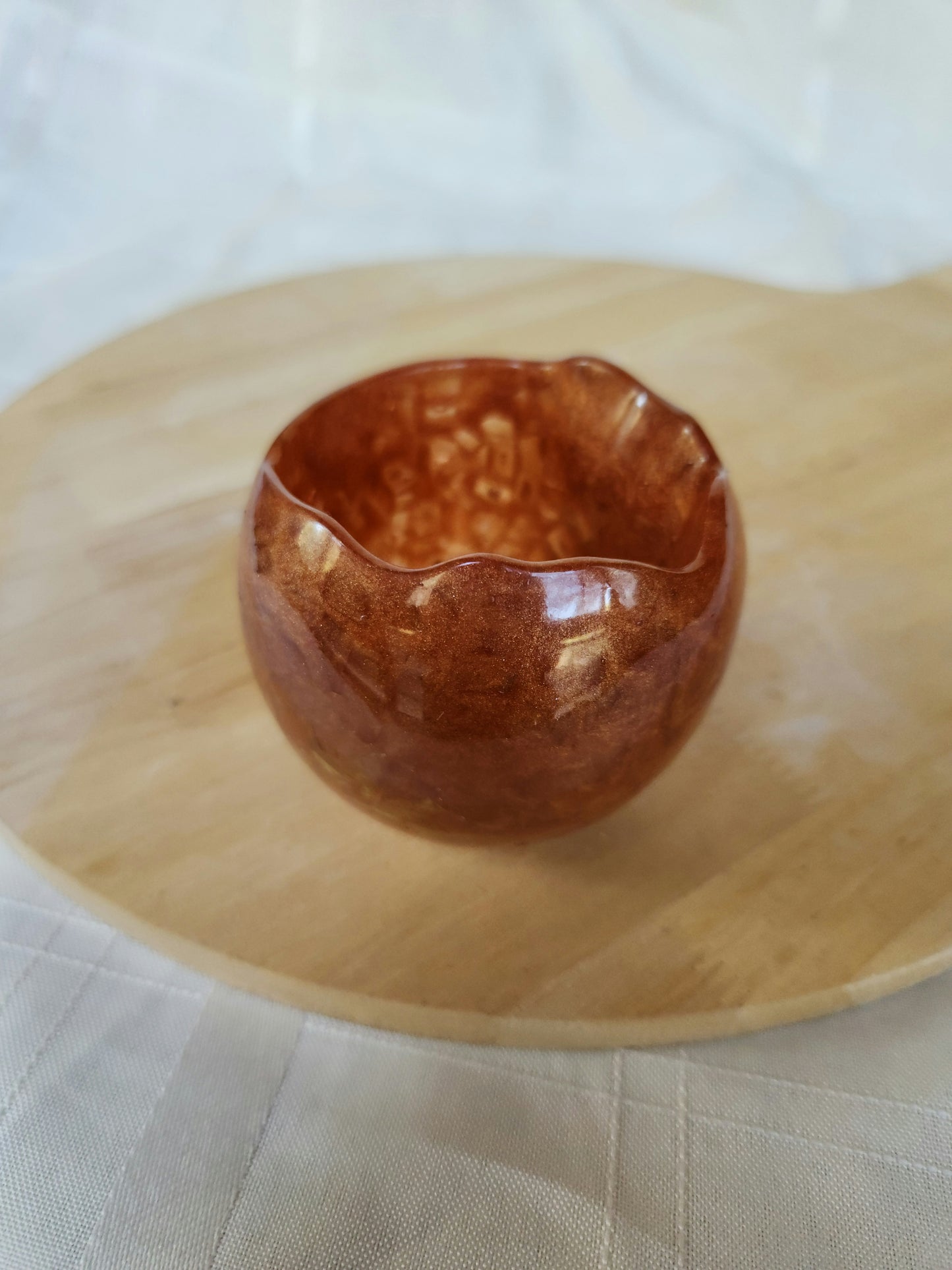 Crystal Resin Bowl