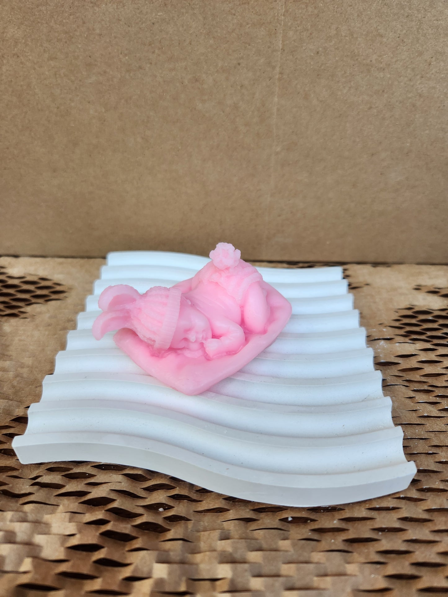 Sleeping Baby Candle