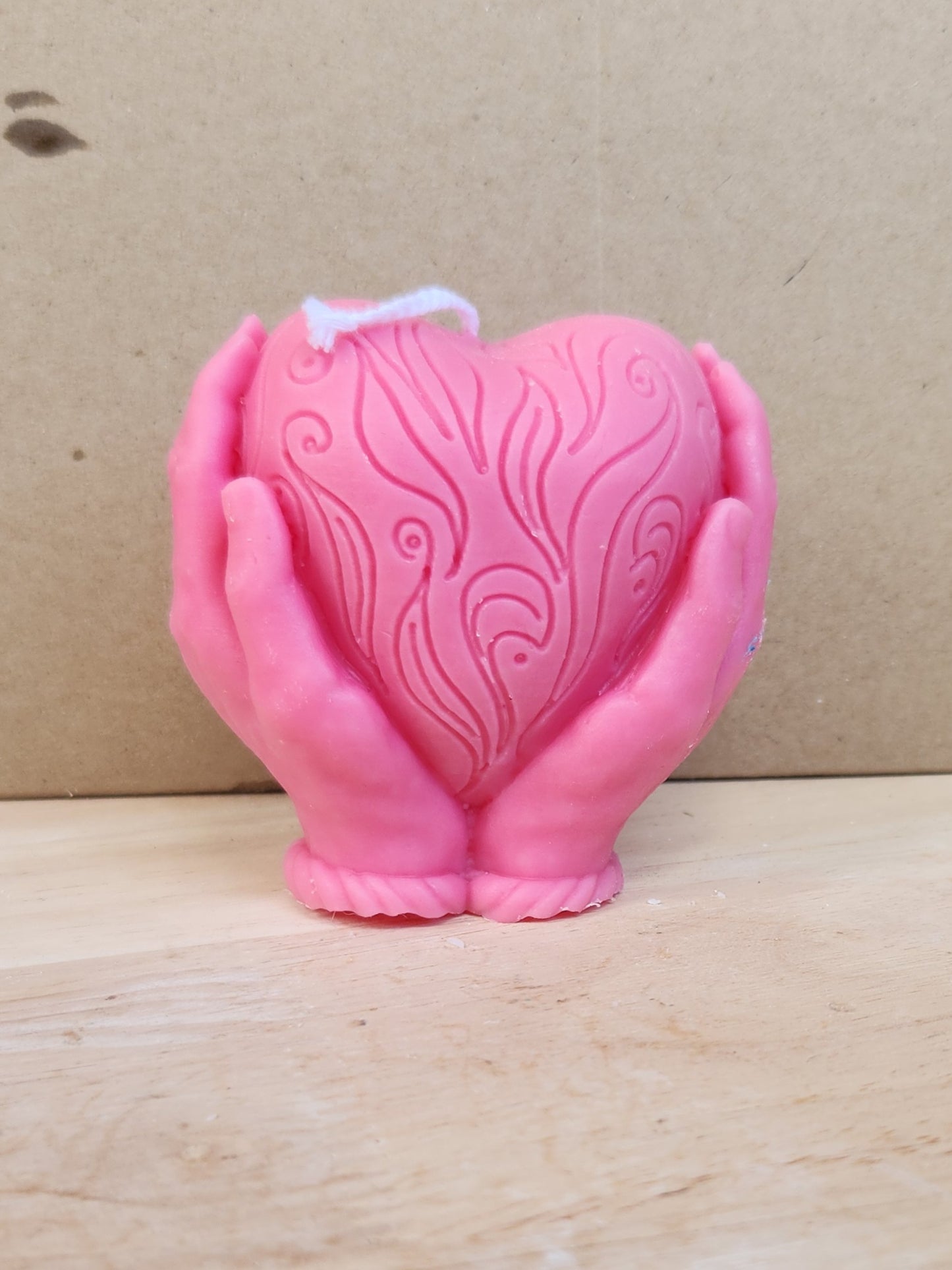 Heart Candle Large