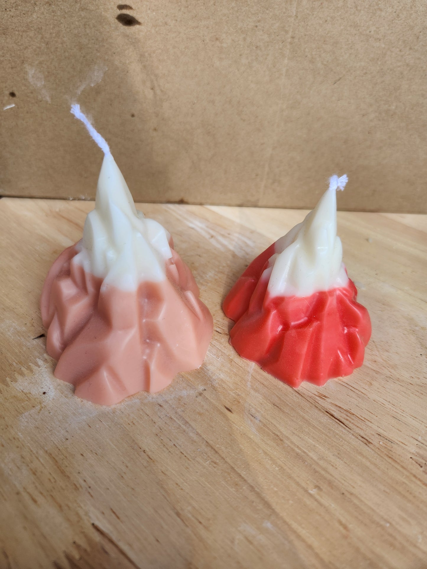 Volcano candle