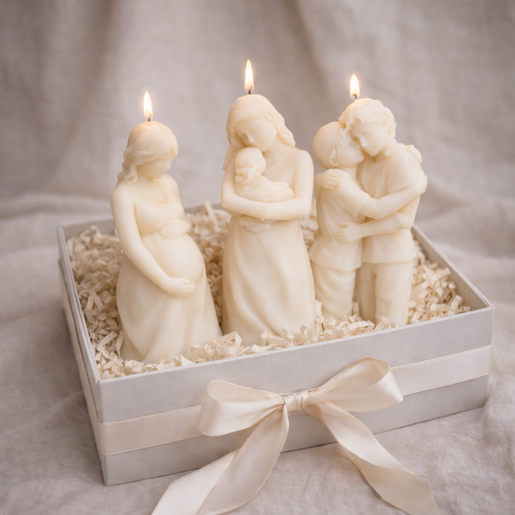 Sculptural Form Candle