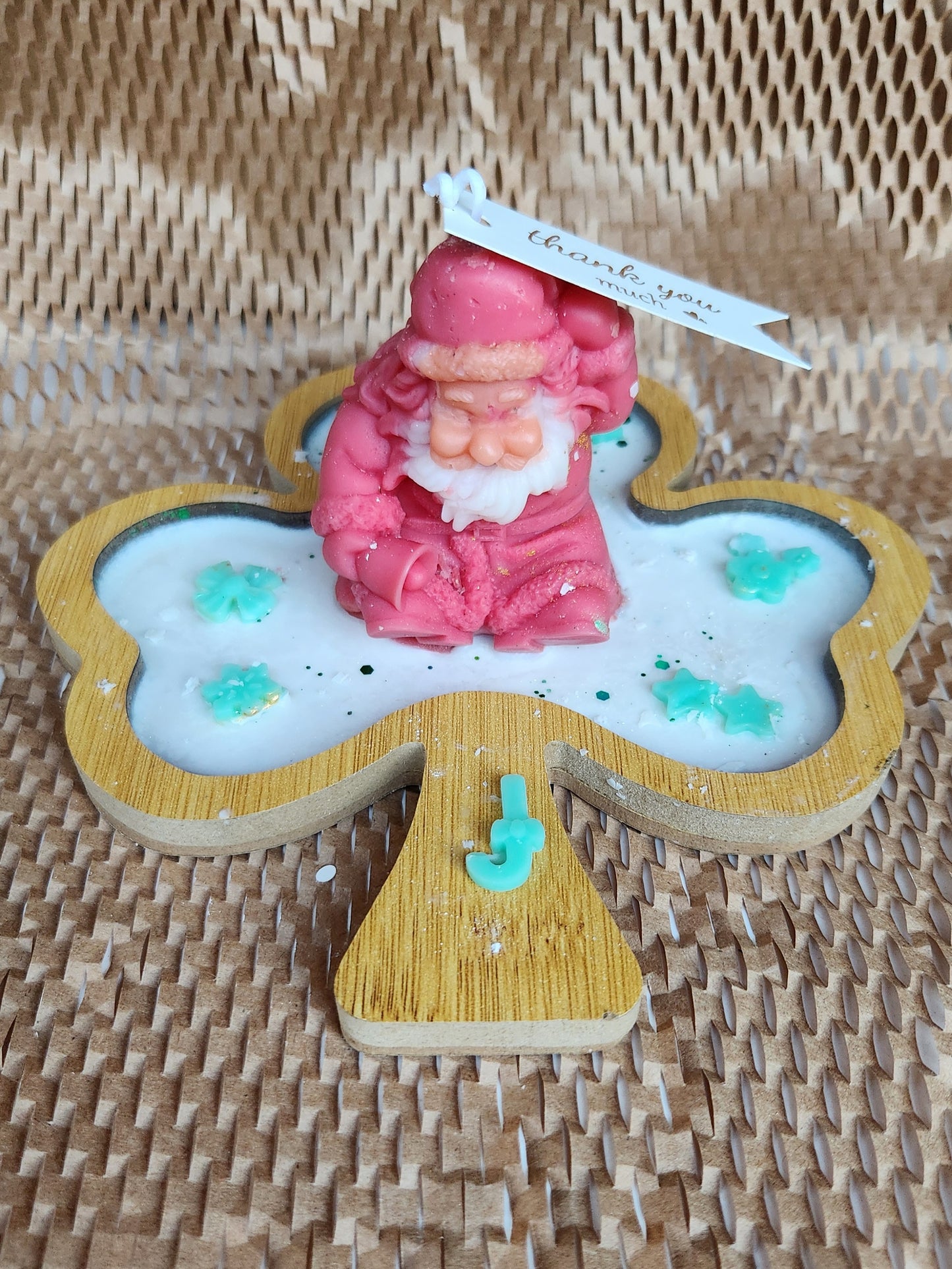 Santa Clause on tray