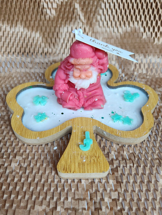 Santa Clause on tray
