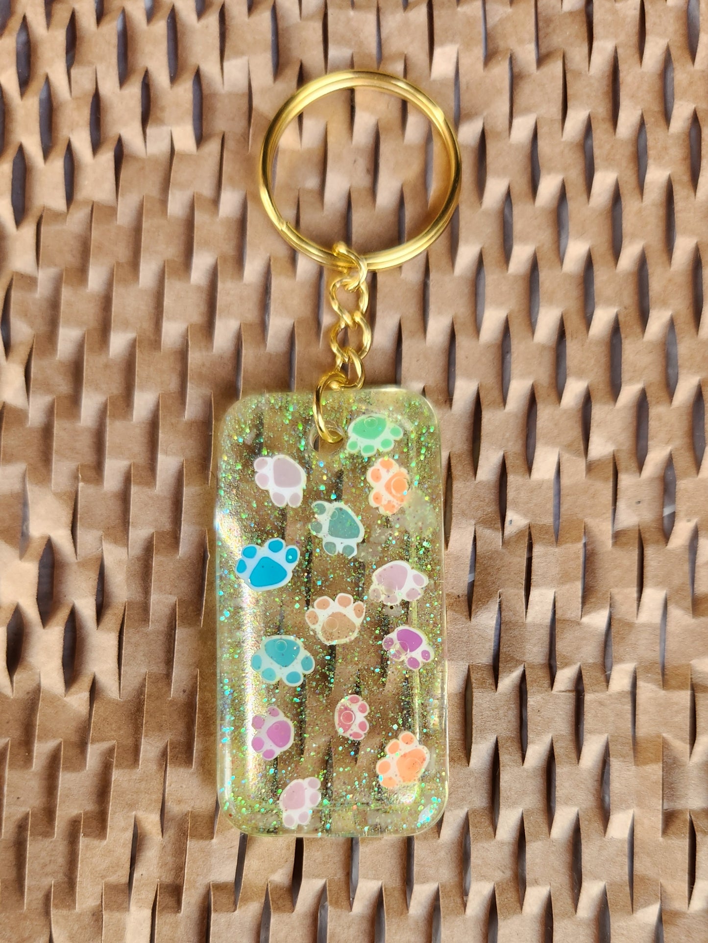 Rectangular keychains