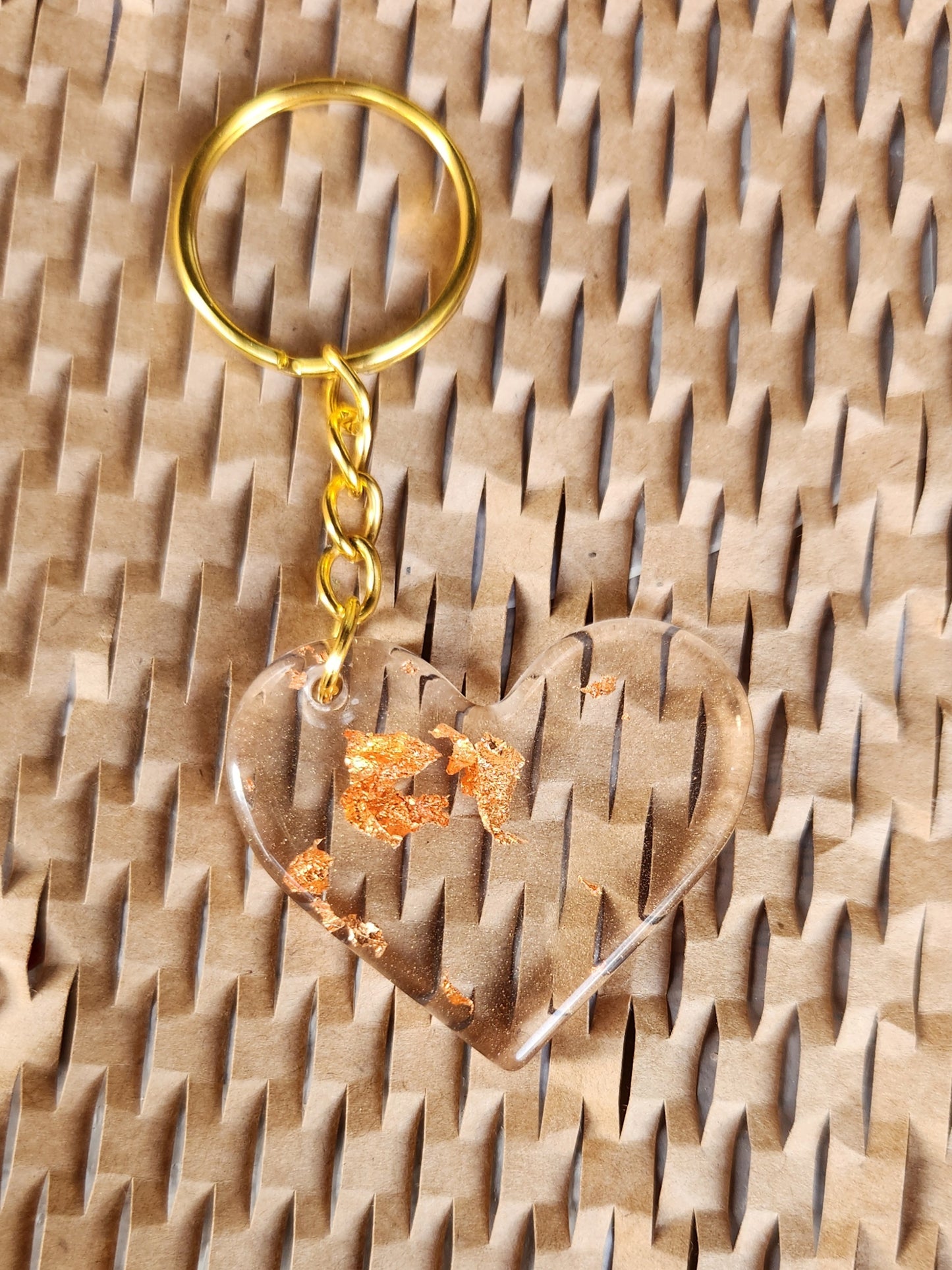 Heart keychains