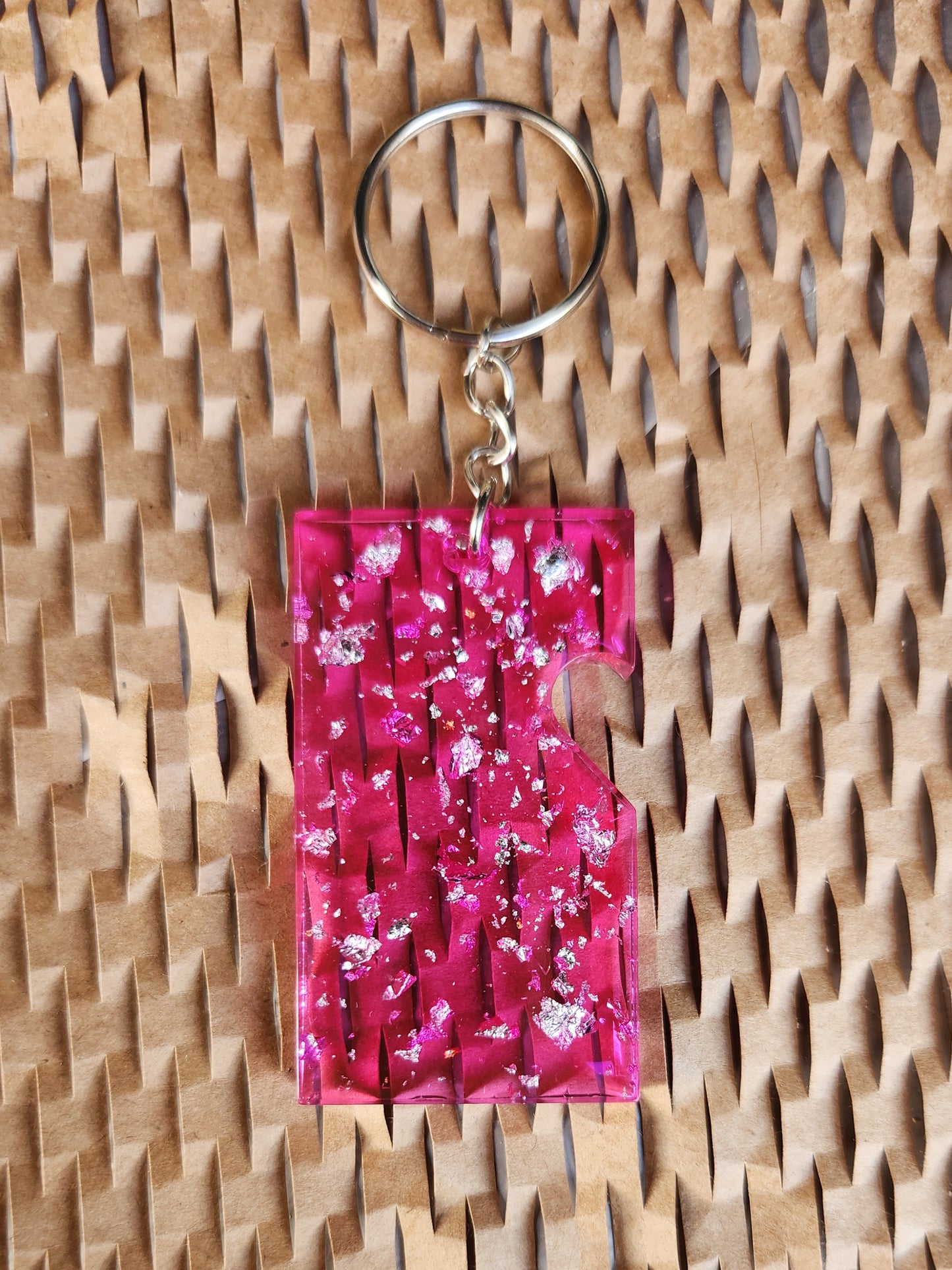 Rectangular keychains