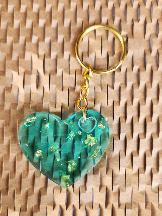 Heart keychains