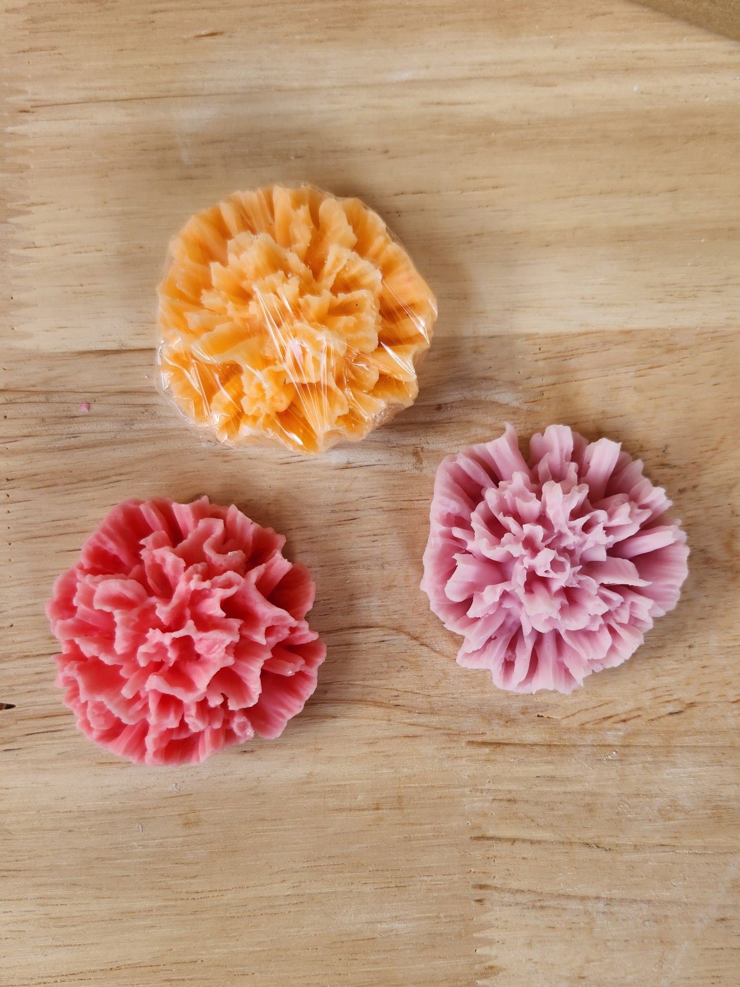 Carnation Flower Candle