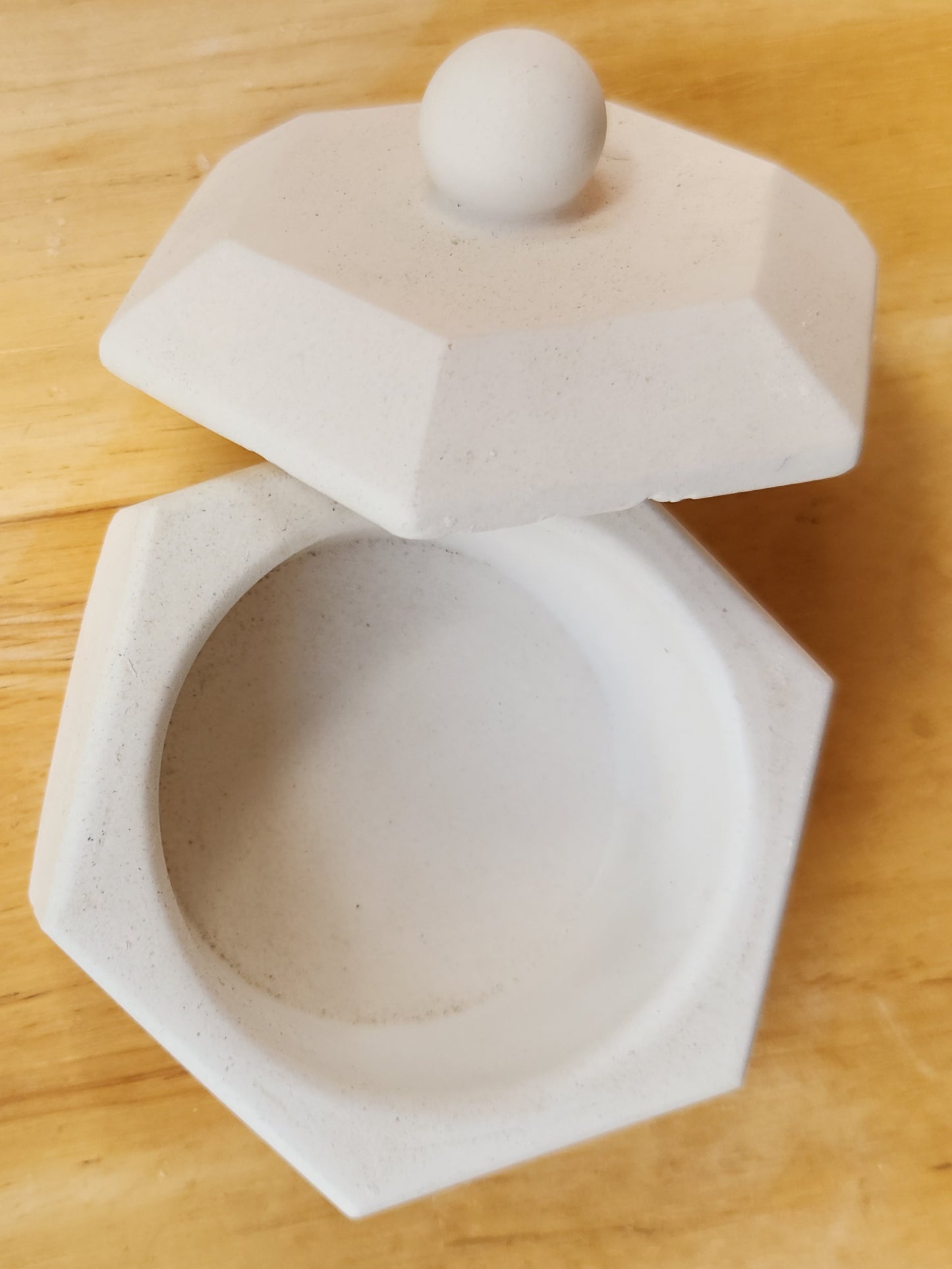 Storage Hexagonal Jar