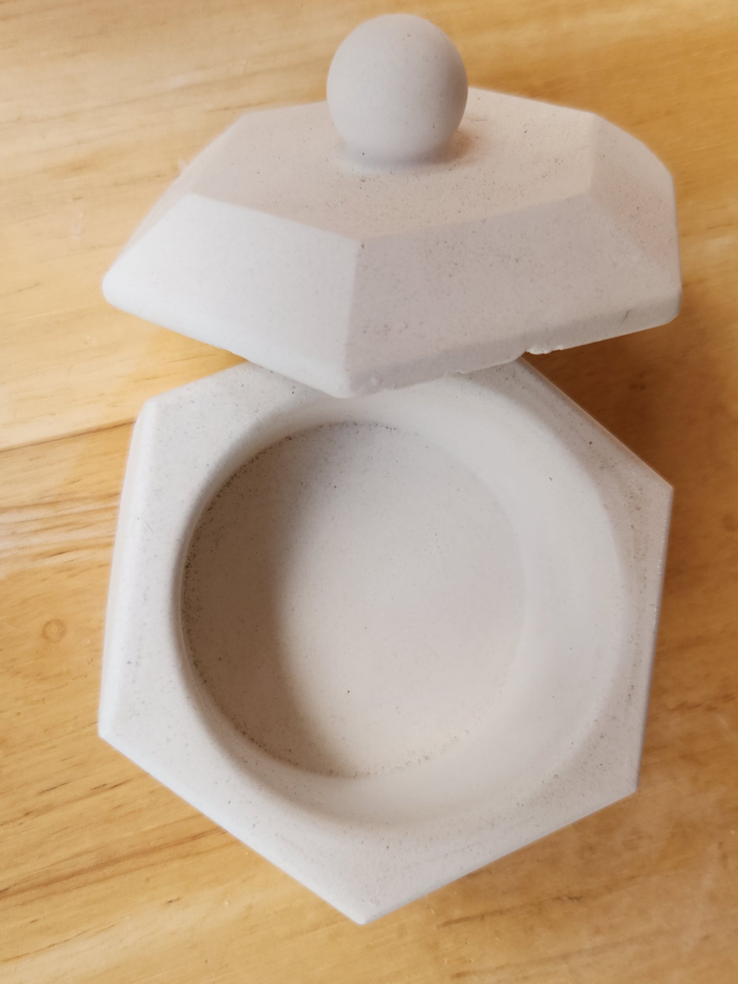 Storage Hexagonal Jar