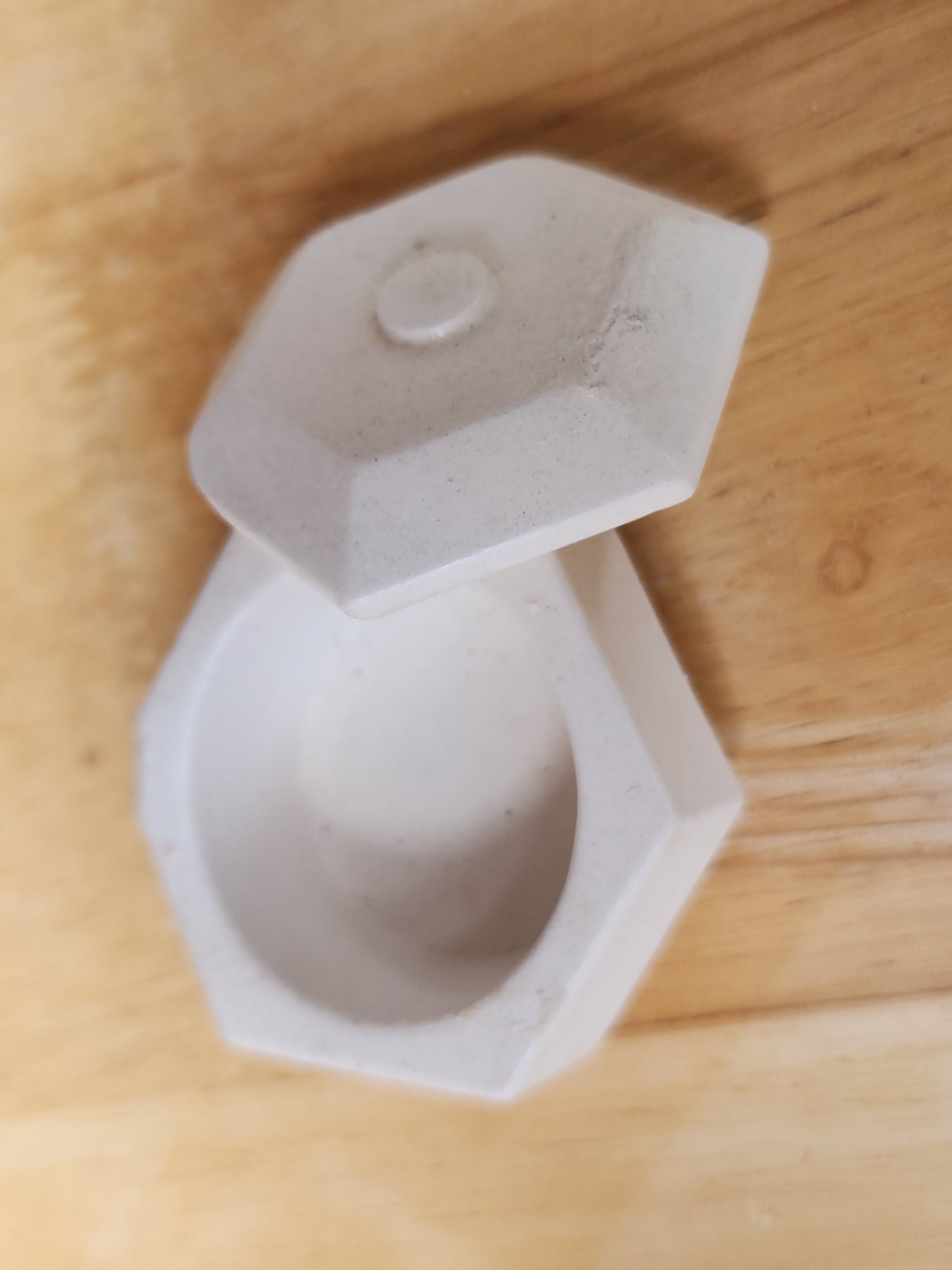 Storage Hexagonal Jar