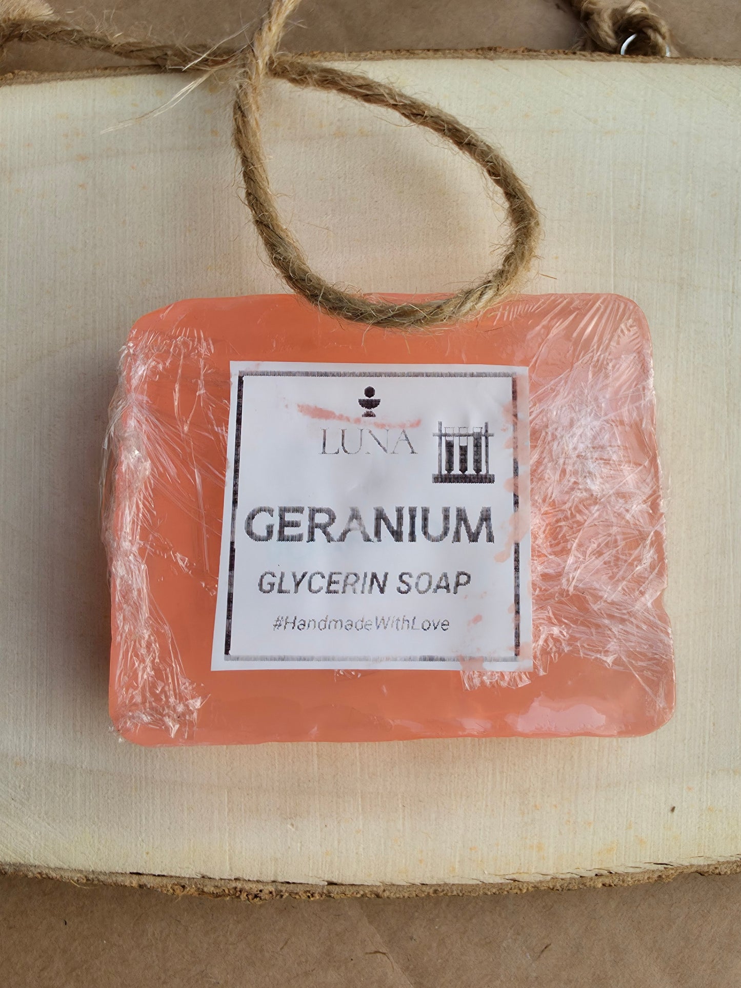 Geranium soap