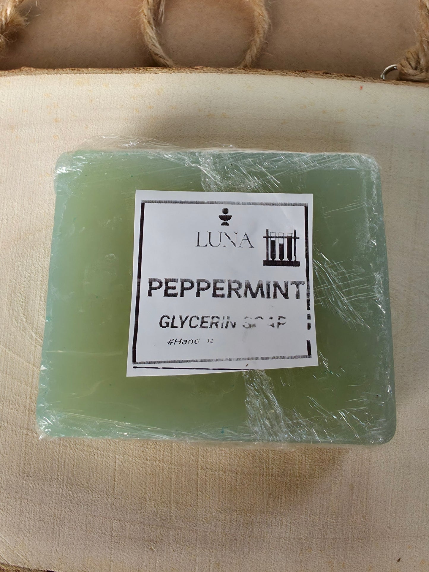 Peppermint soap