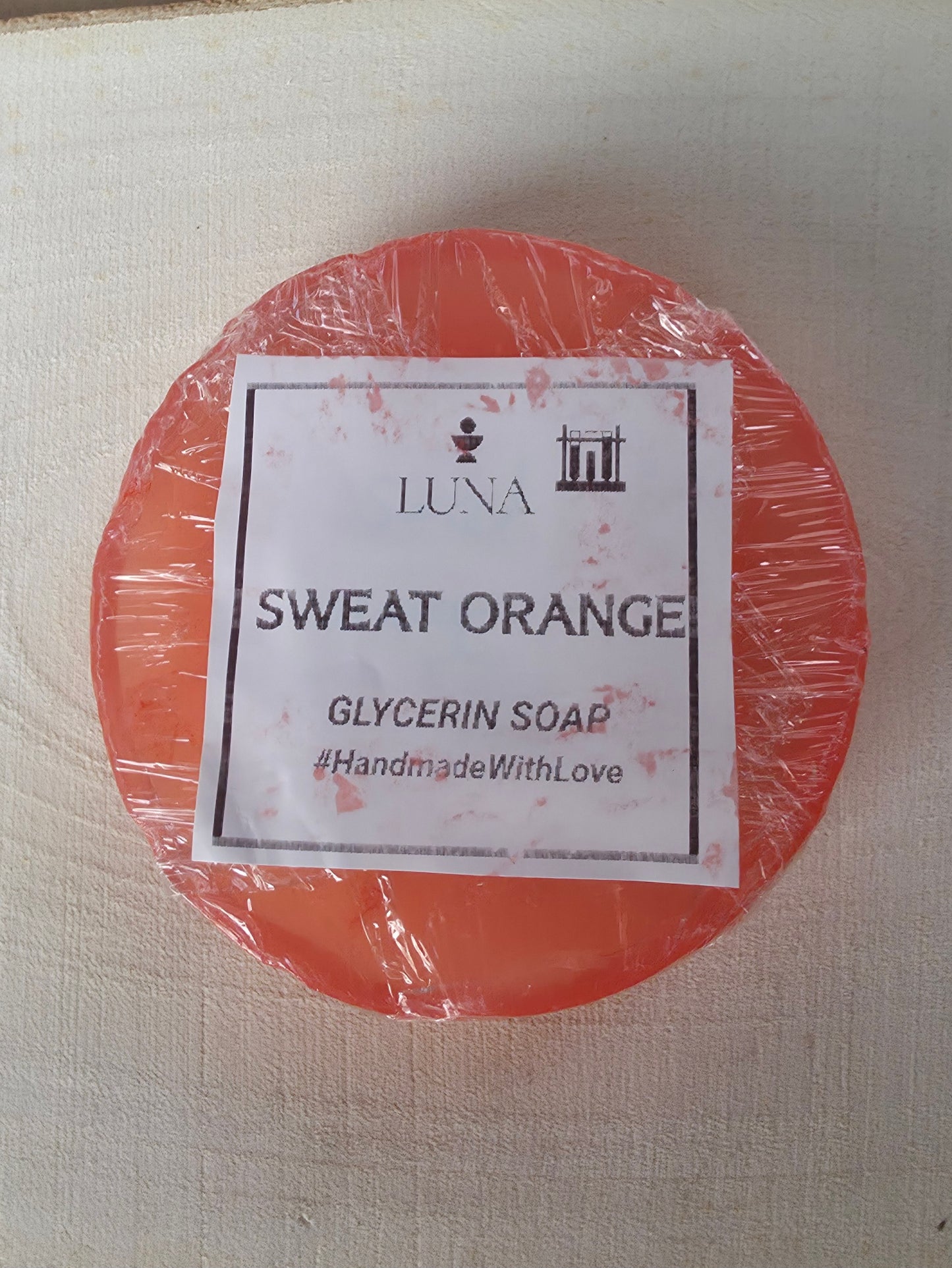 Sweat orange soap