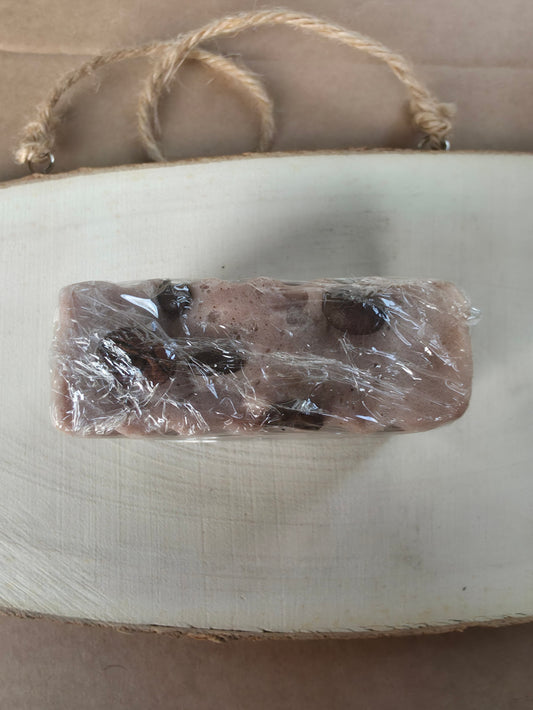 Coffee-Vanilla exfoliating bar soap