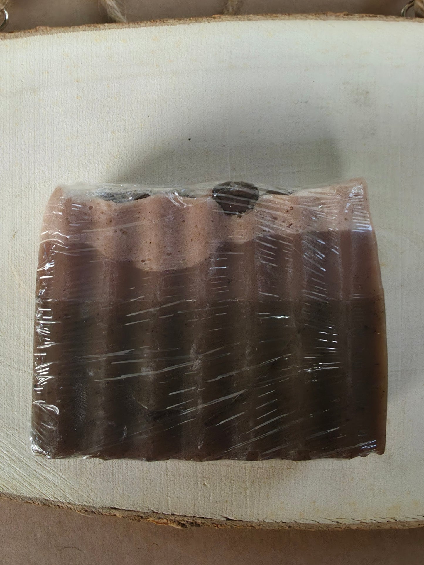 Coffee-Vanilla exfoliating bar soap