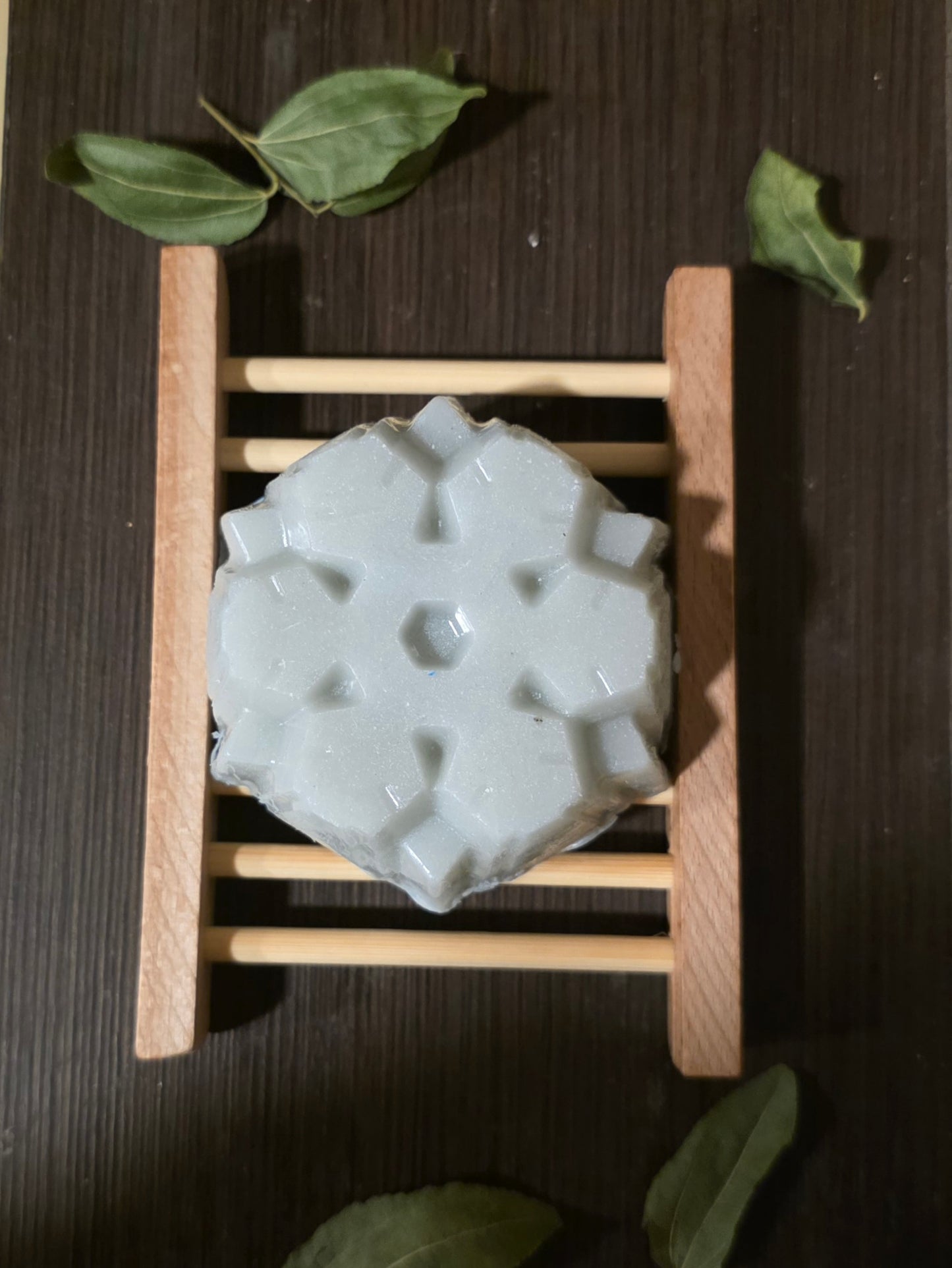Christmas Snowflake Soap