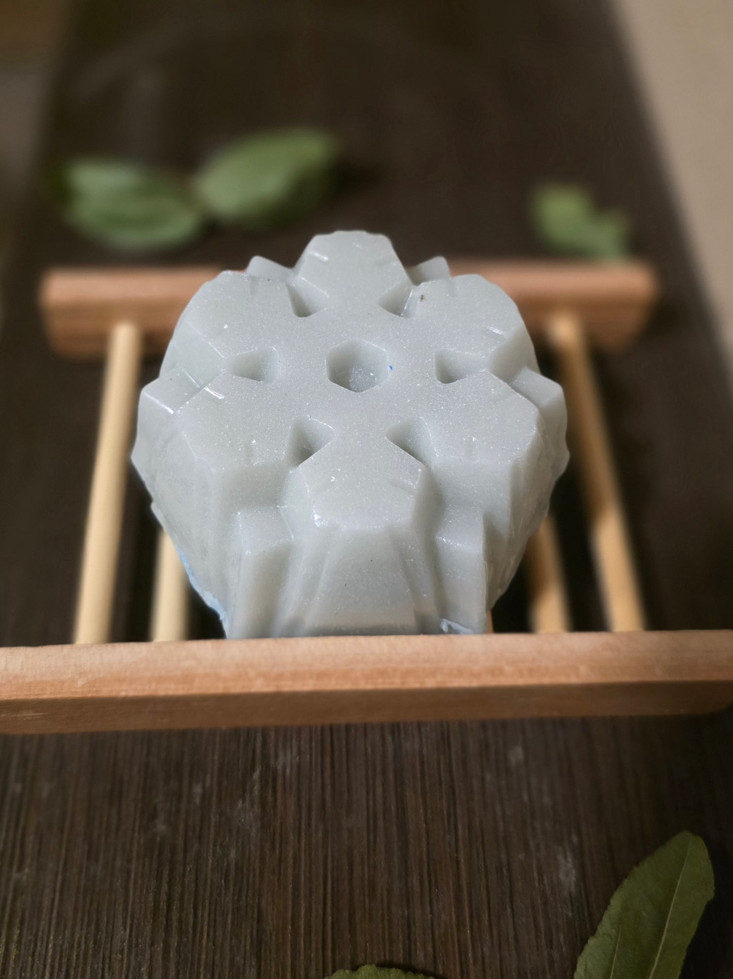 Christmas Snowflake Soap