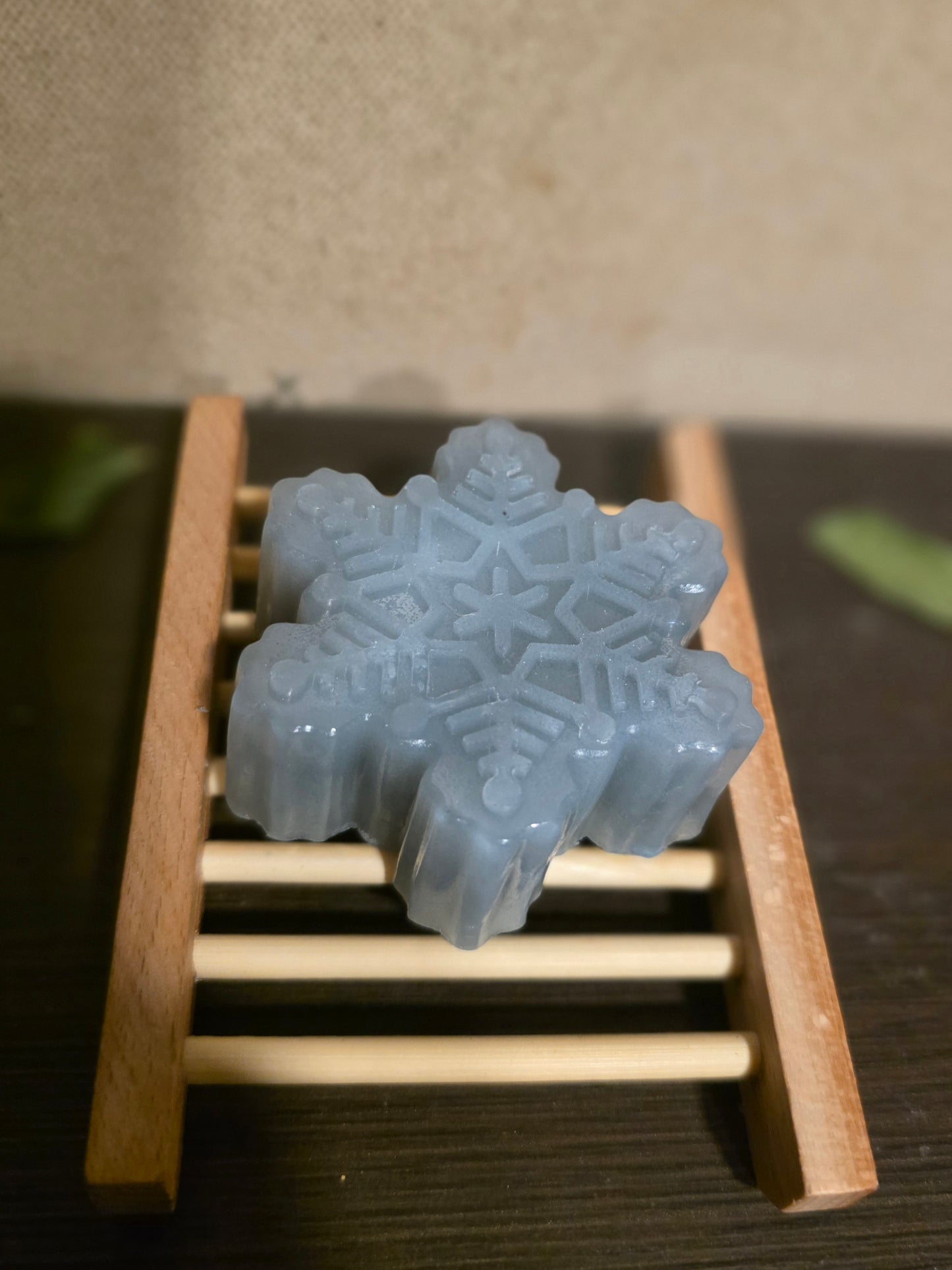 Christmas Snowflake Soap