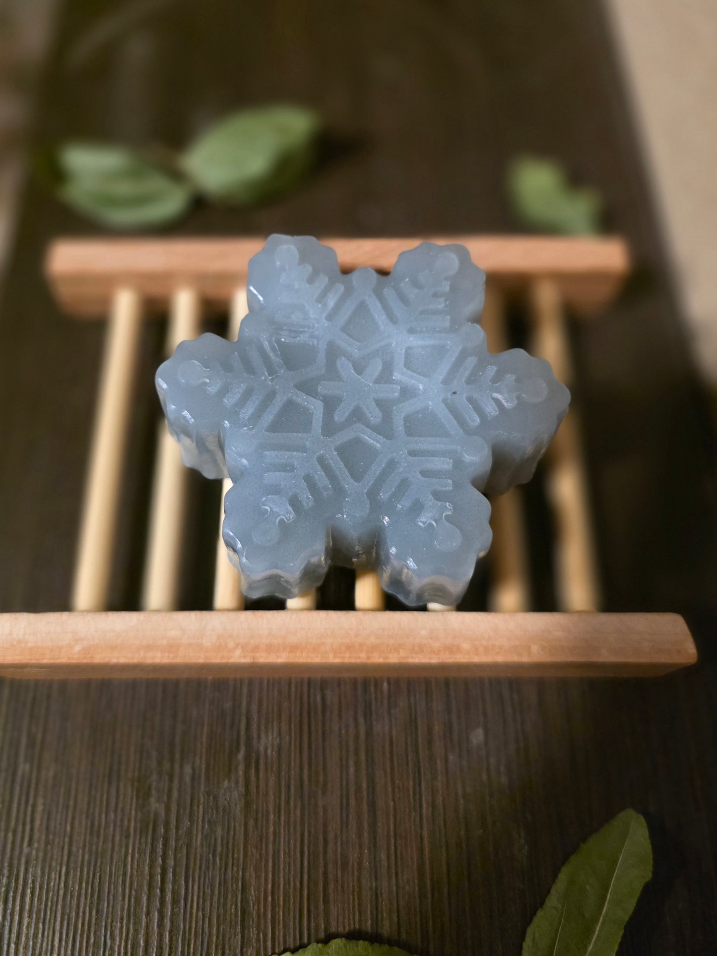 Christmas Snowflake Soap