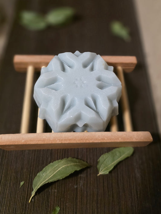 Christmas Snowflake Soap