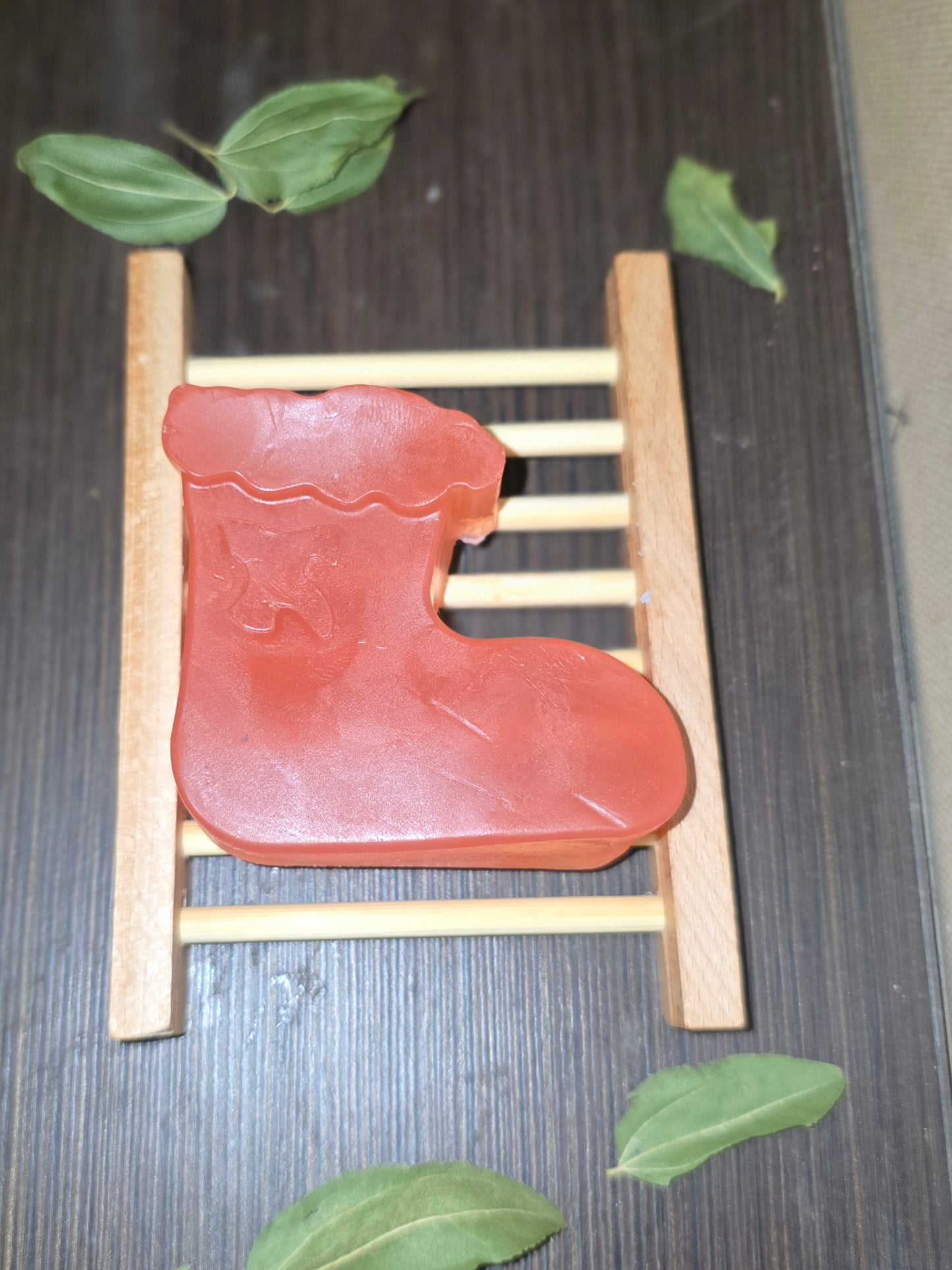 Christmas Boots Soap