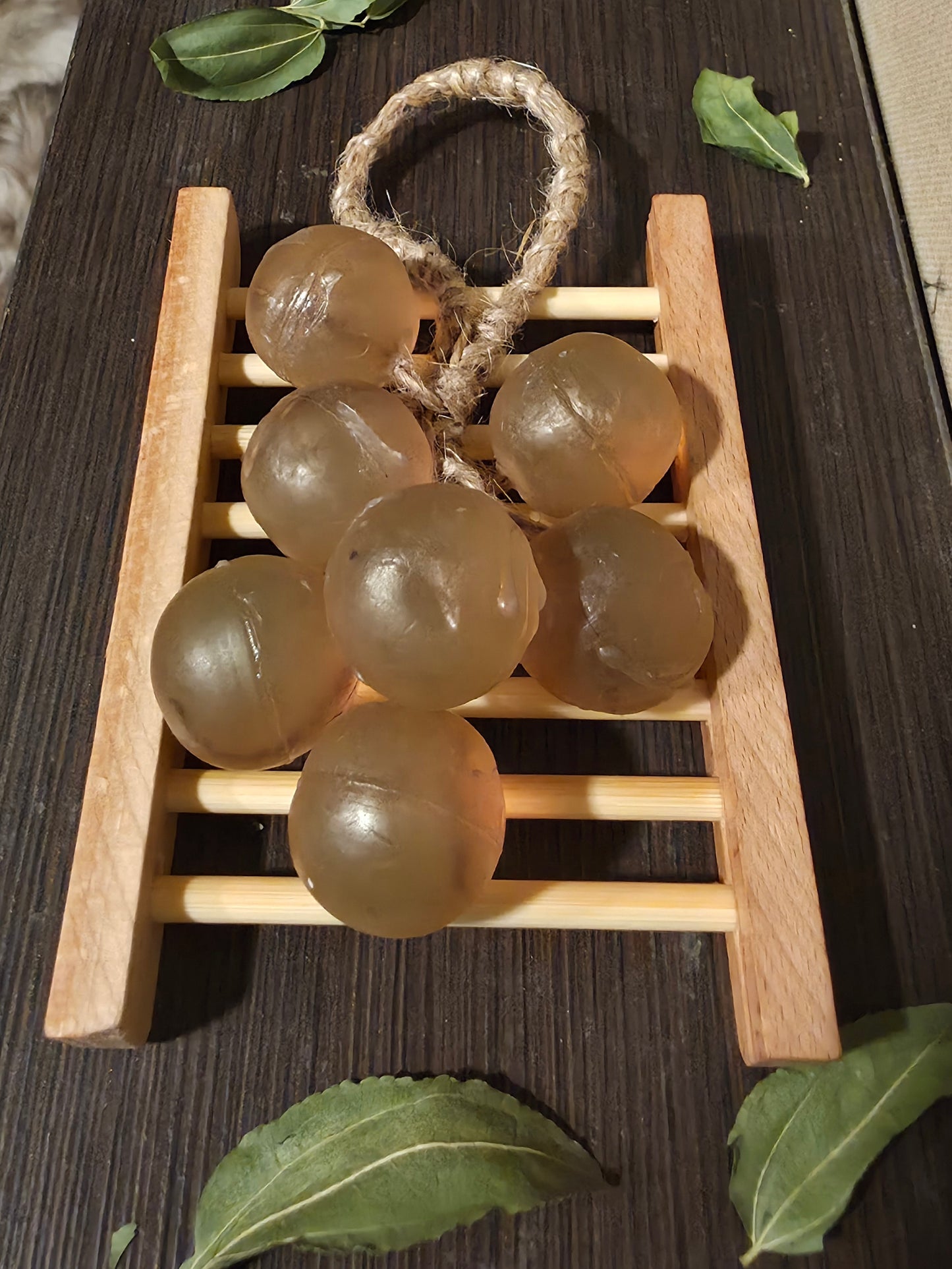 Brown grape Soap