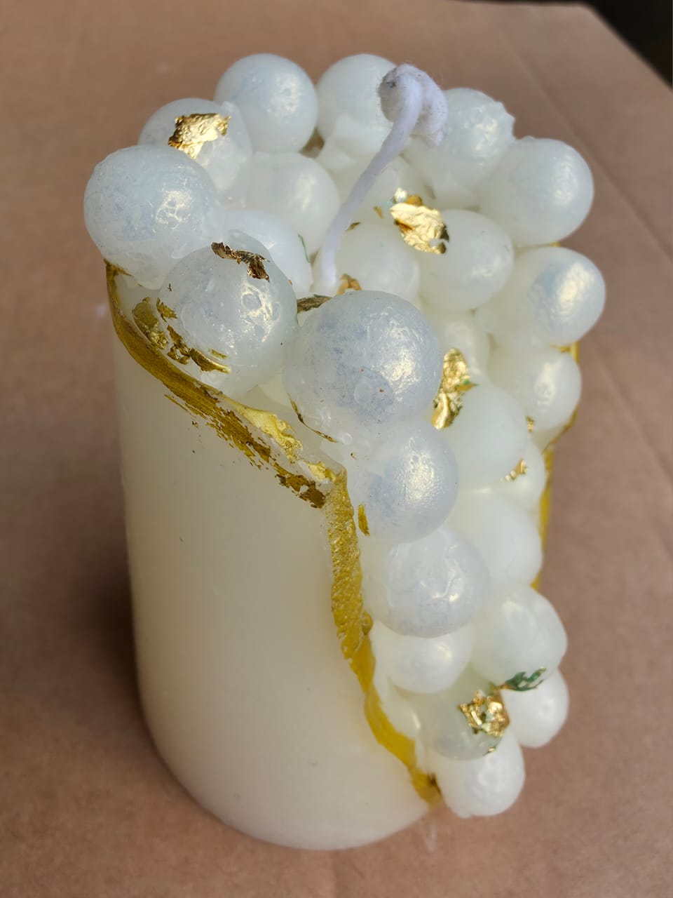 Pearl Pillar Candles