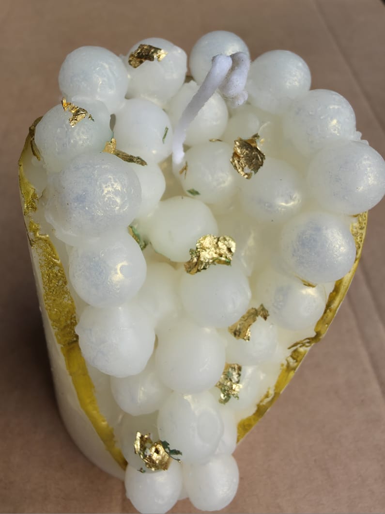 Pearl Pillar Candles