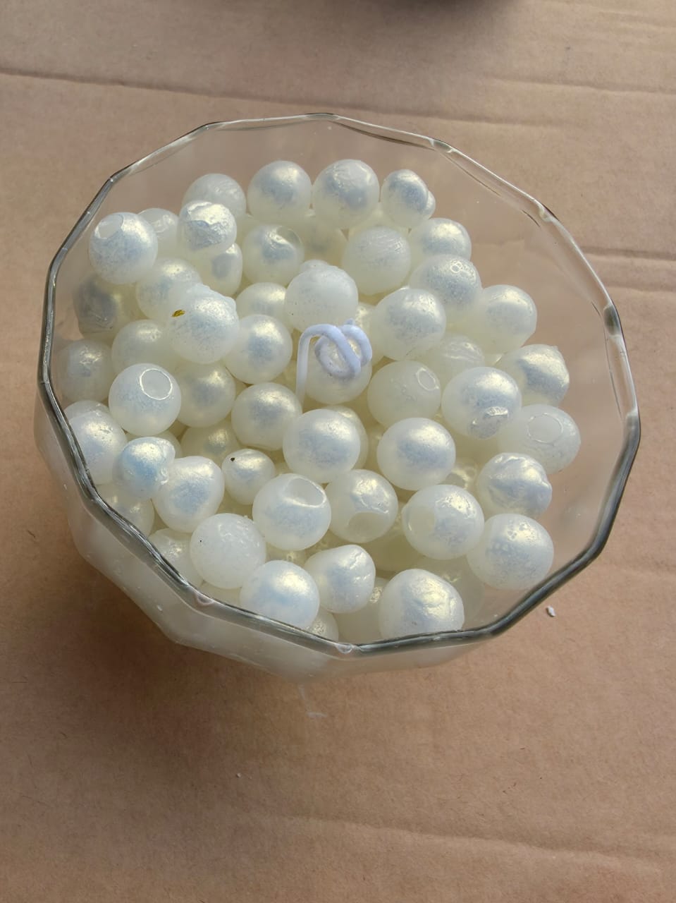 Pearl in Glass Candles