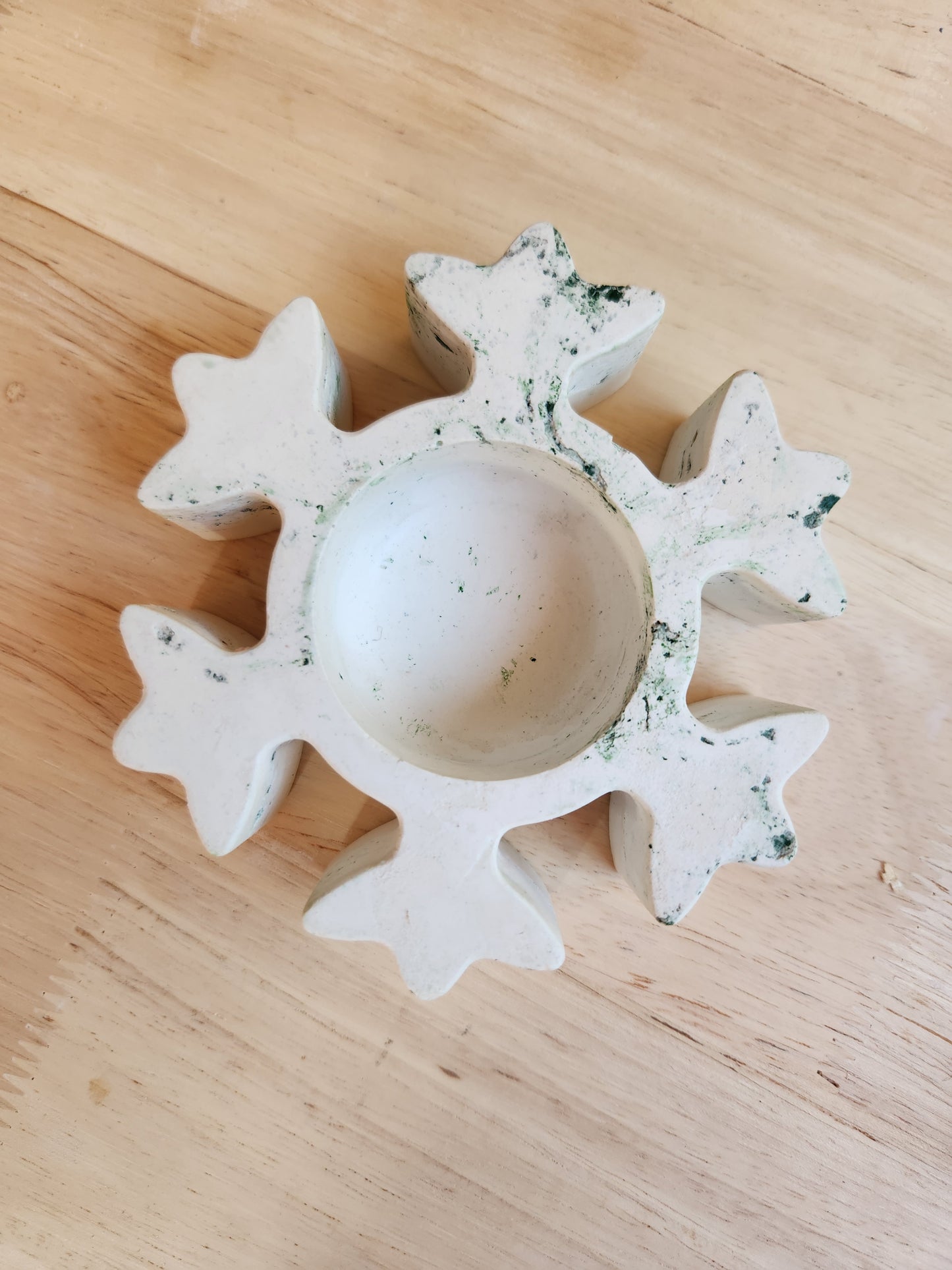 Snowflake Candle Vessel