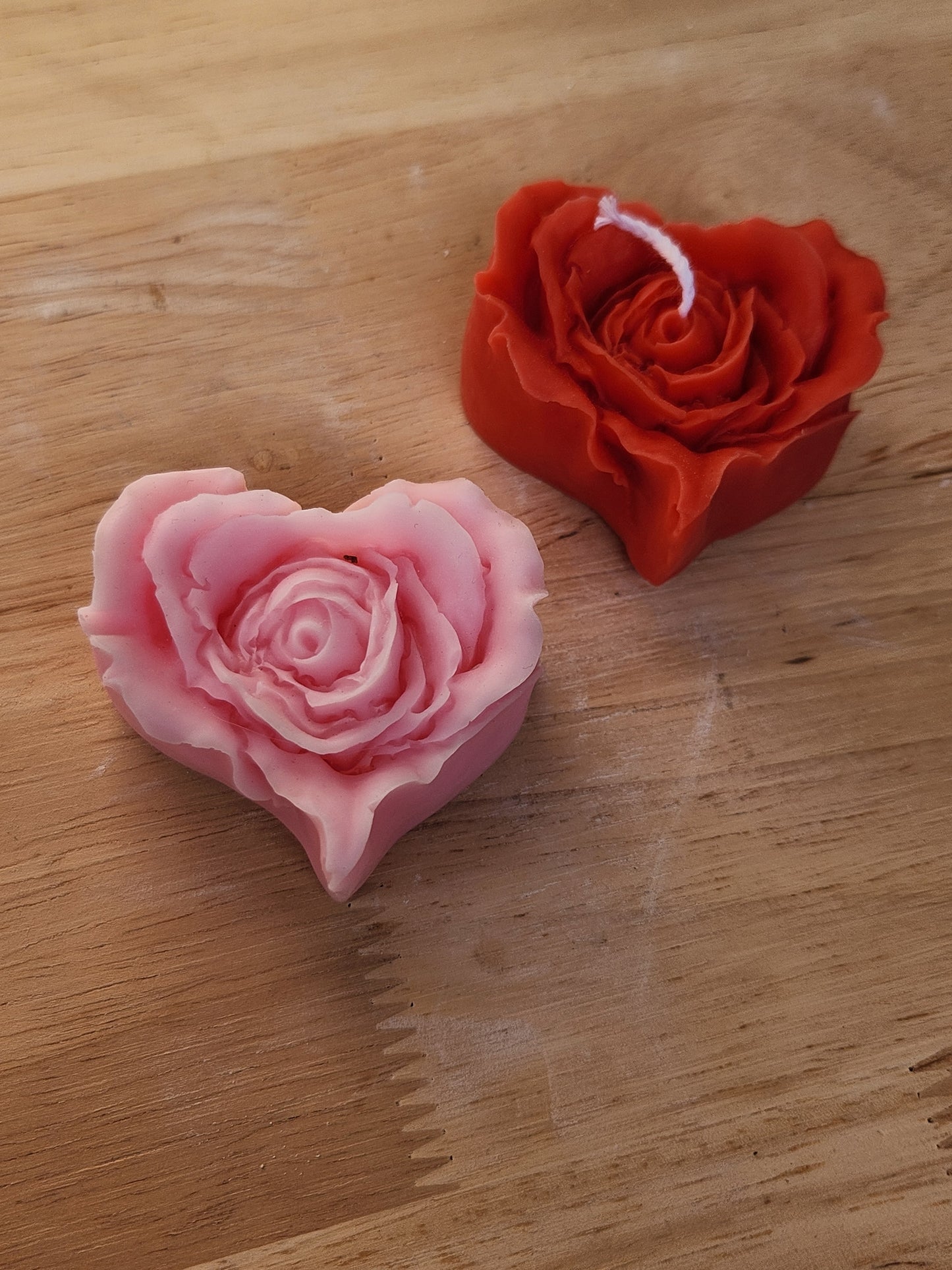 Heart Candle Large