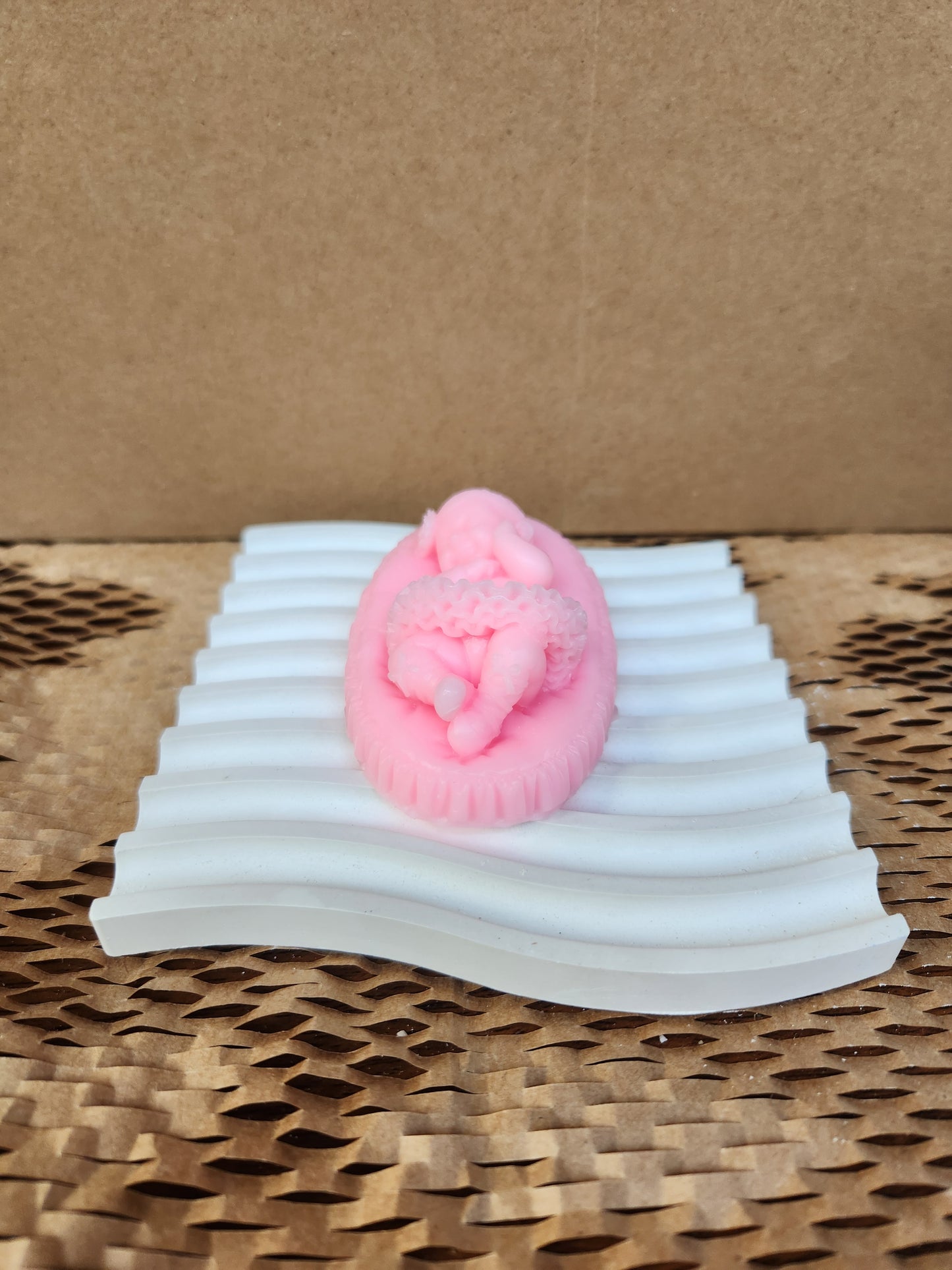 Sleeping Baby Candle