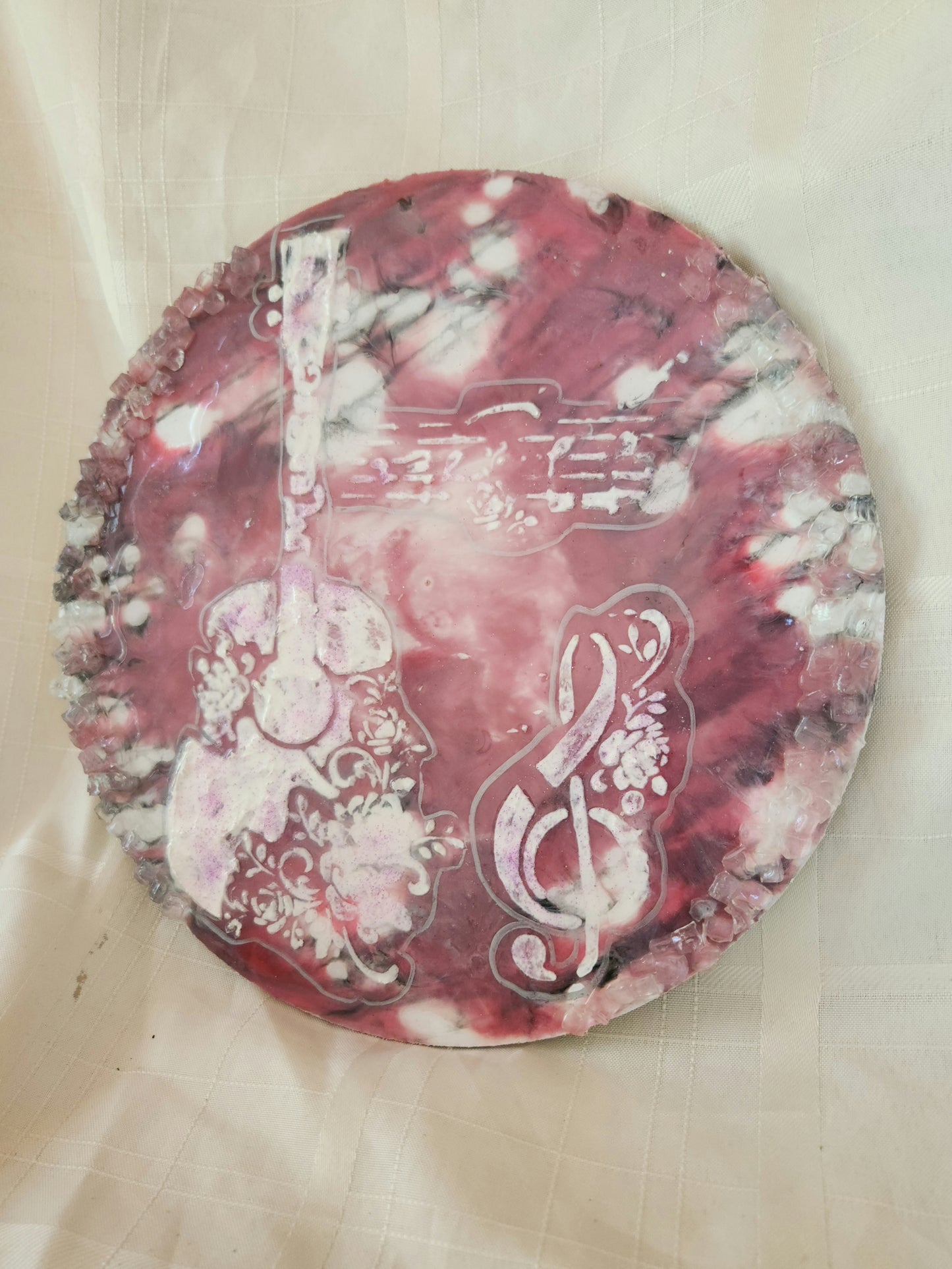Customized resin frame/ clock with stencil