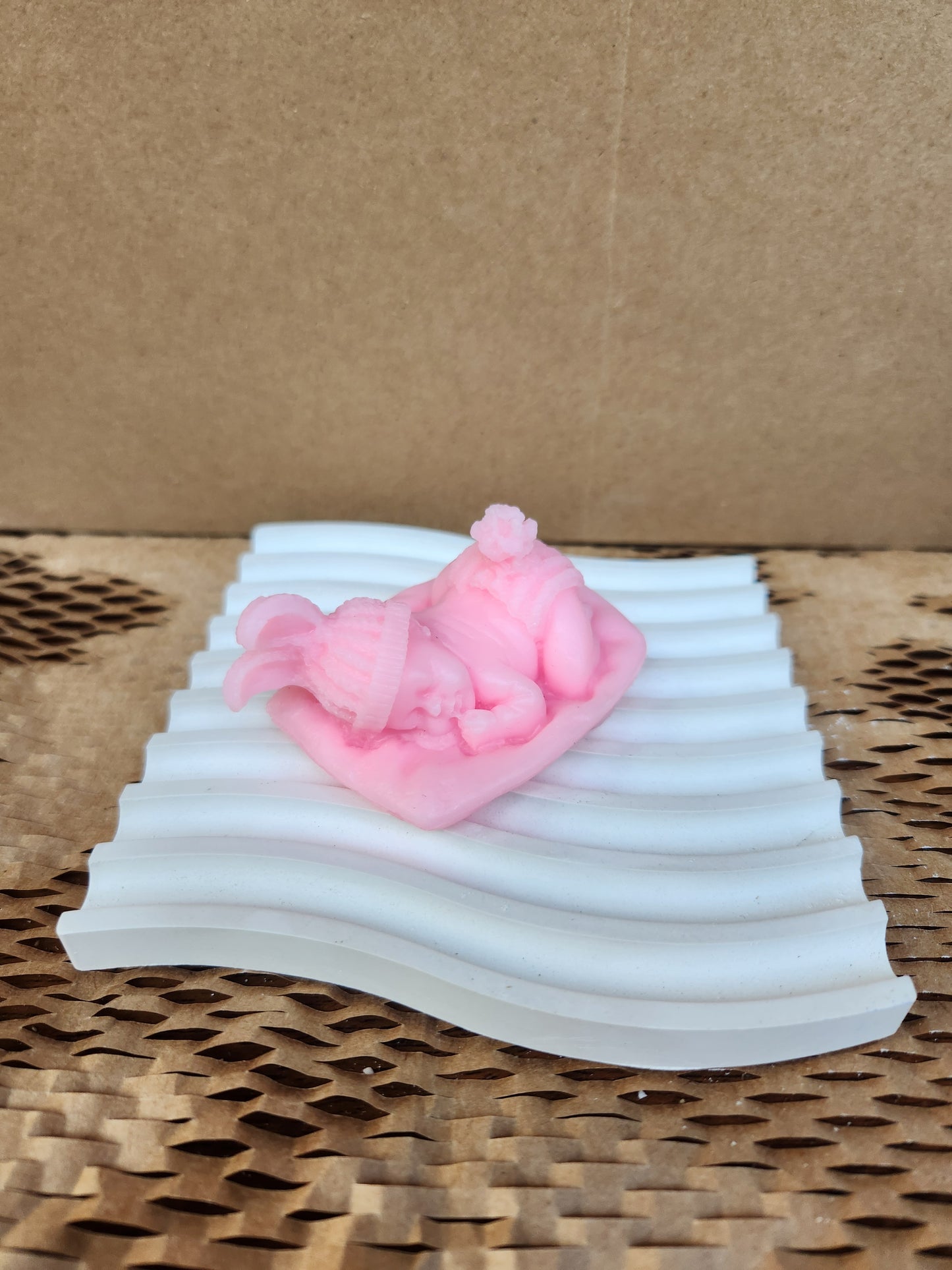Sleeping Baby Candle