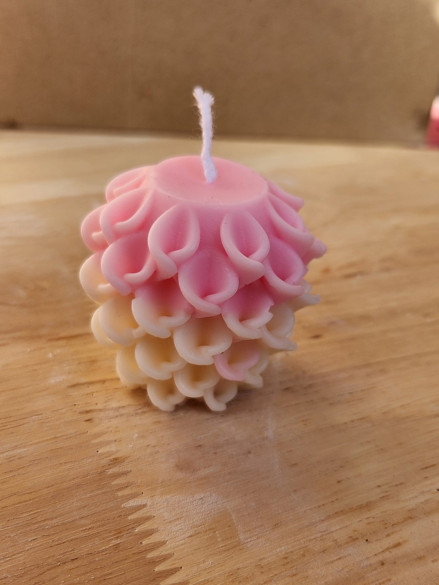Morning glory candle