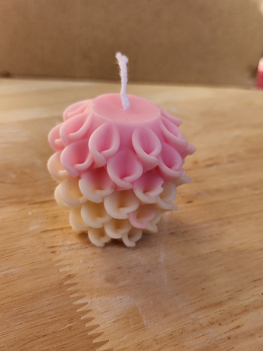 Morning glory candle