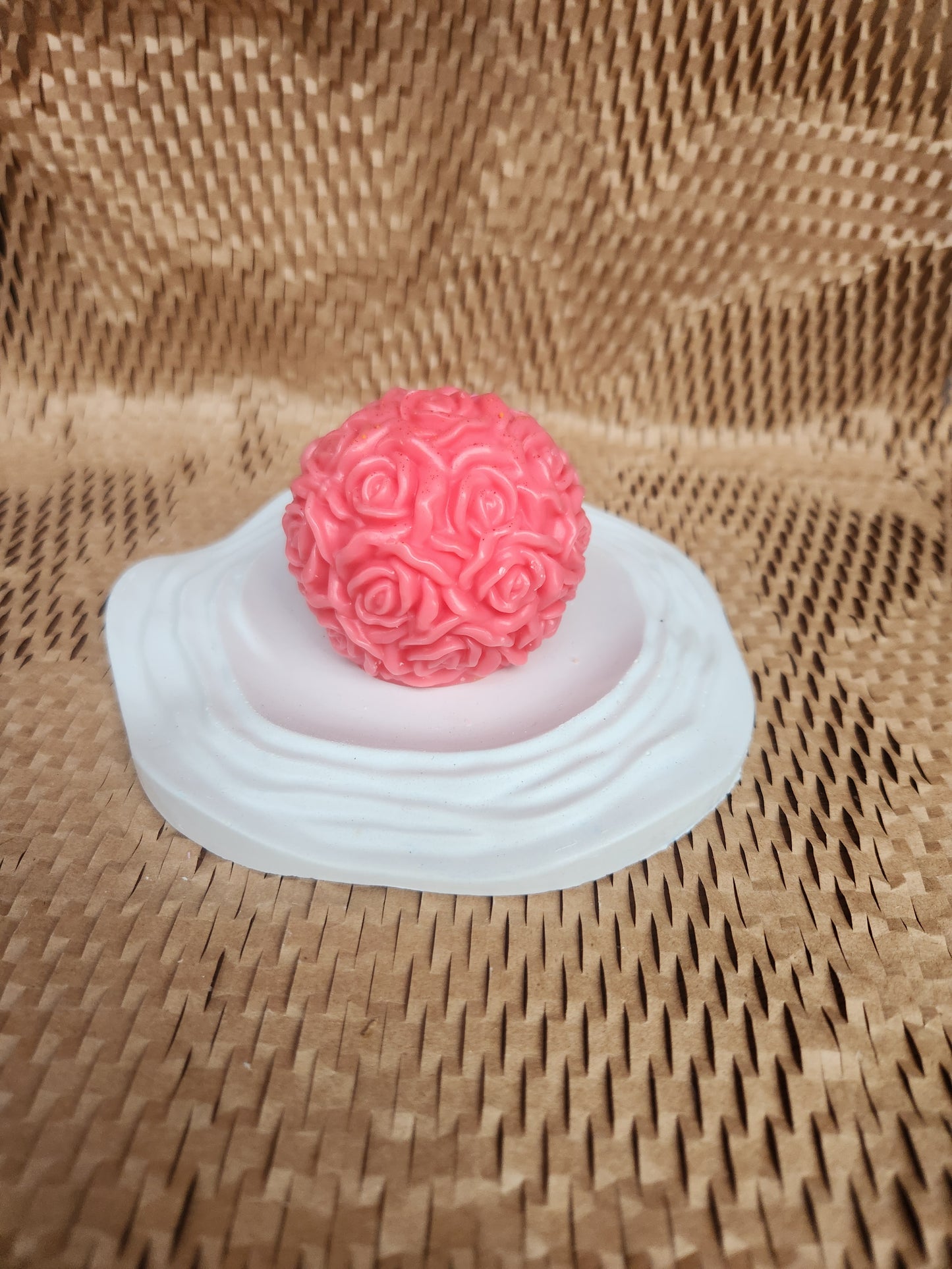 Circular bouquet Candle